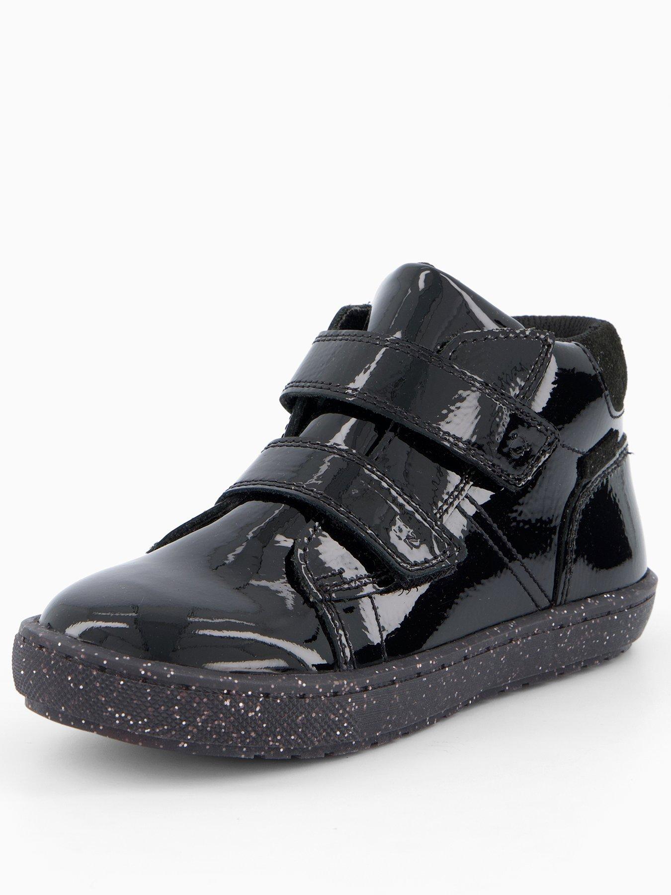 Image 2 of 8 of The Very Collection Toezone Girls Patent Black Two Strap Boot