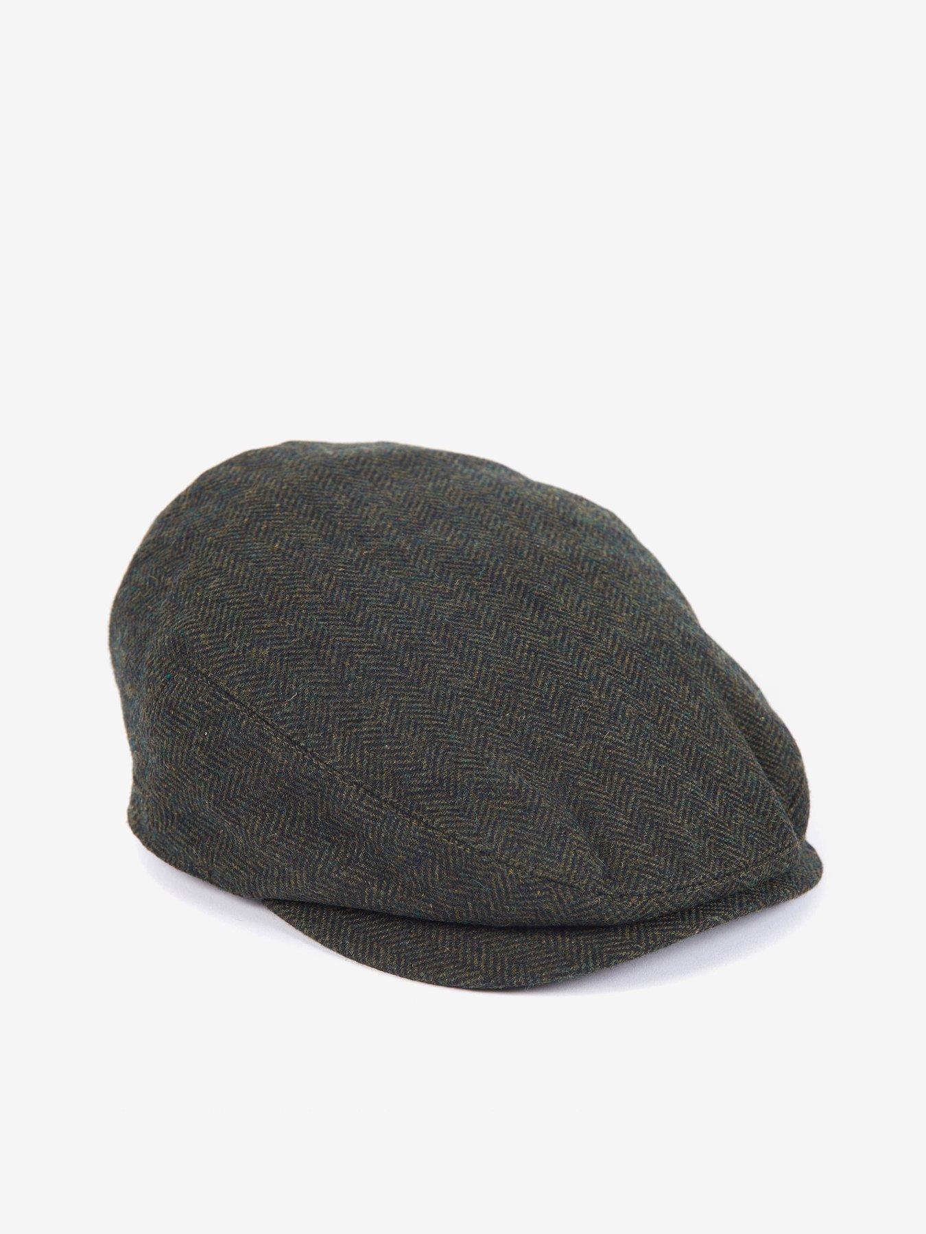 barbour-barlow-herringbone-flat-cap-greenback