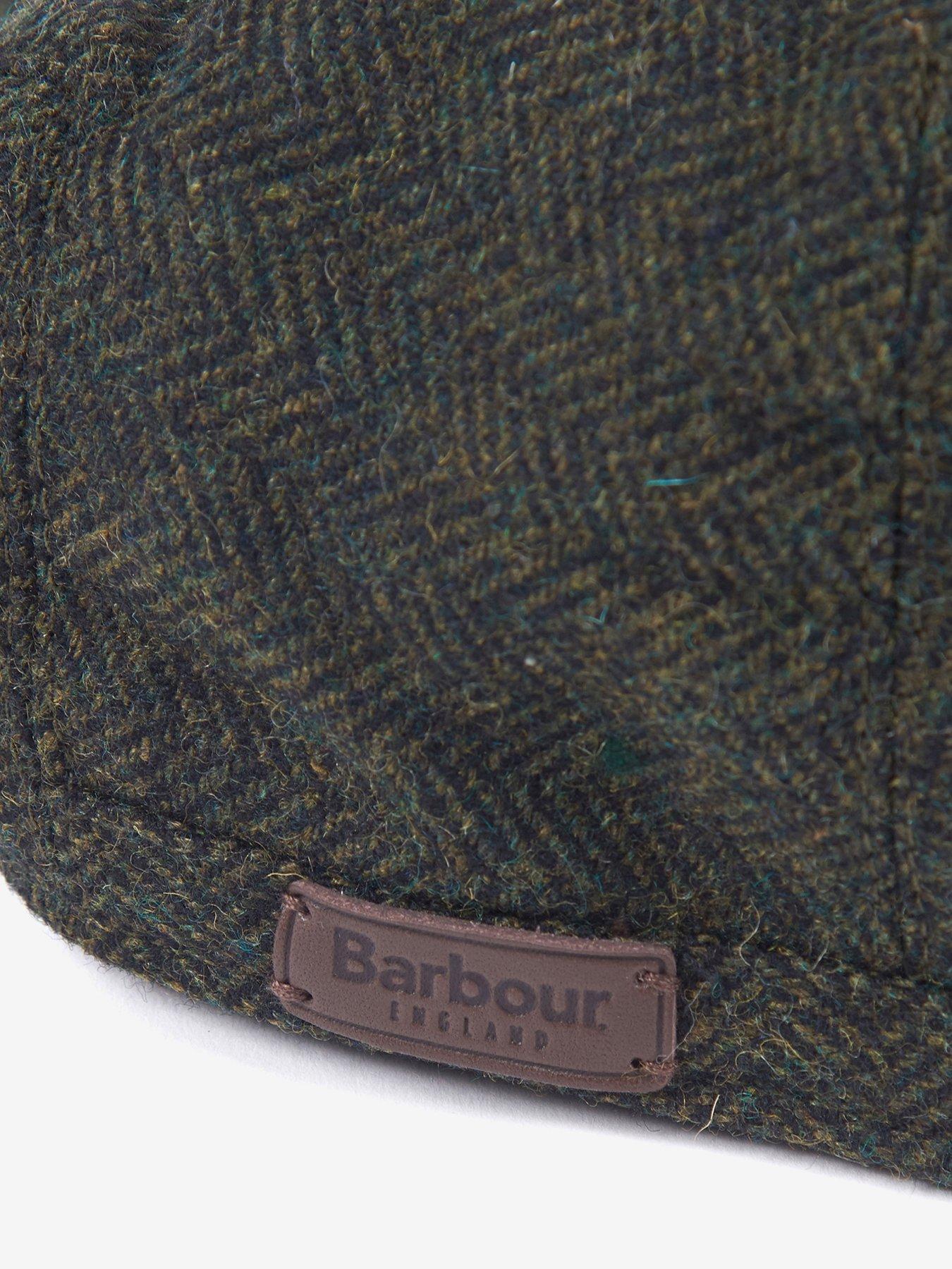 barbour-barlow-herringbone-flat-cap-greenoutfit
