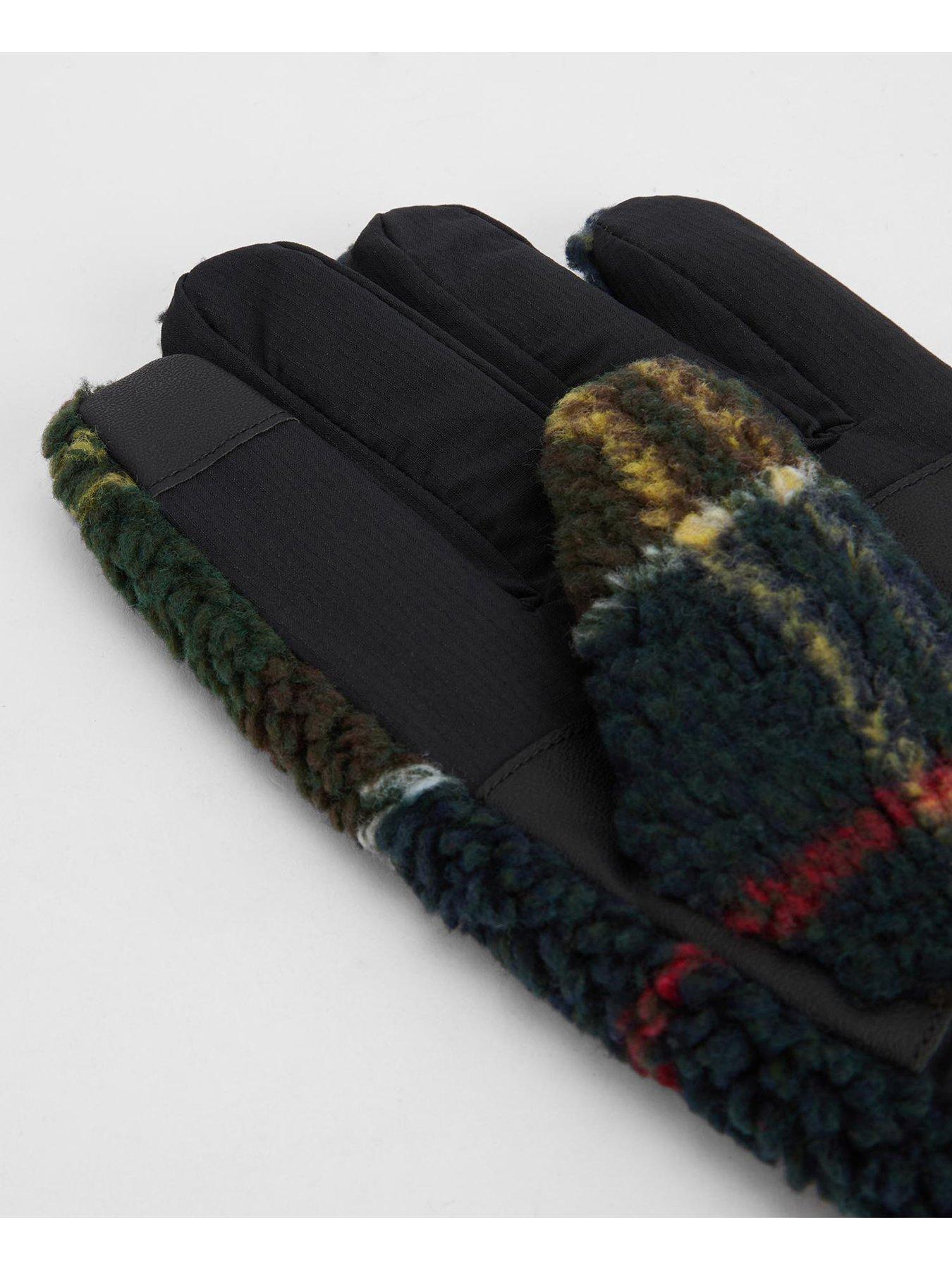barbour-field-tartan-fleece-gloves-greenback