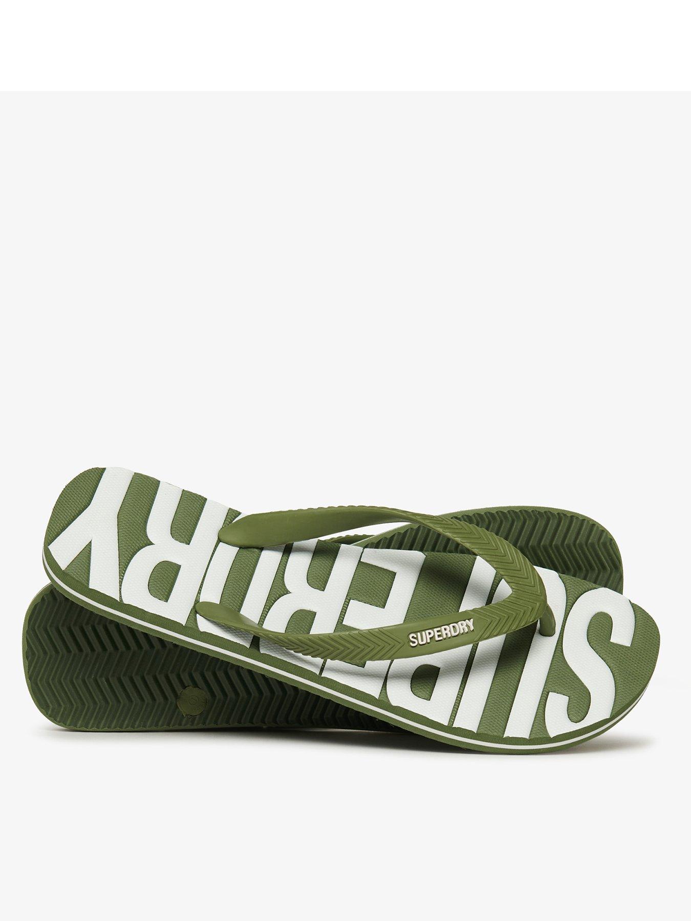 superdry-core-logo-flip-flops-greenfront