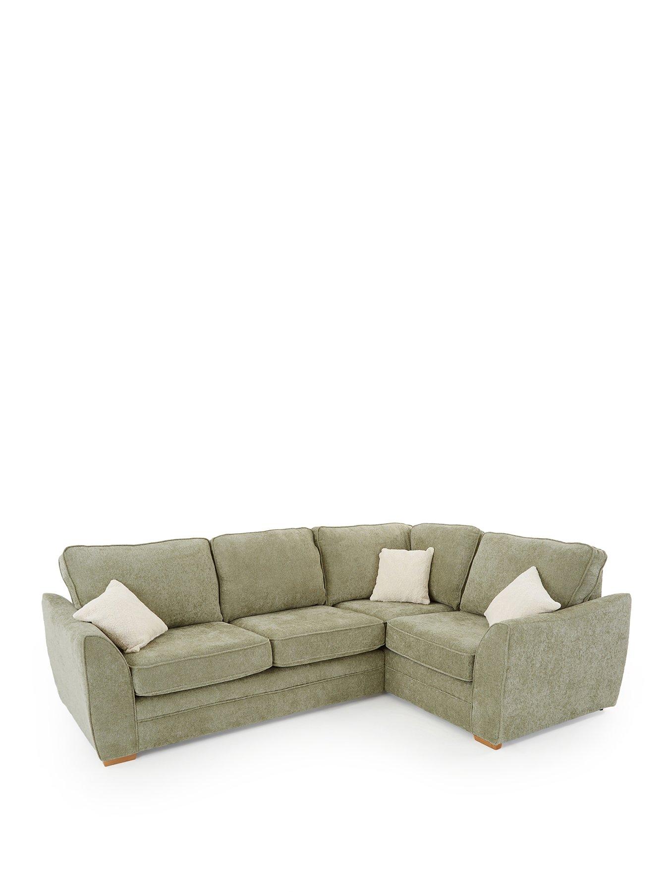 Image 2 of 7 of Very Home Trinity Fabric Right&nbsp;Hand Double Arm Corner Group Sofa&nbsp;- Made to Order in the UK