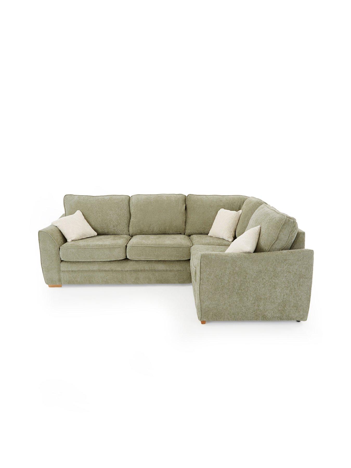 Image 3 of 7 of Very Home Trinity Fabric Right&nbsp;Hand Double Arm Corner Group Sofa&nbsp;- Made to Order in the UK