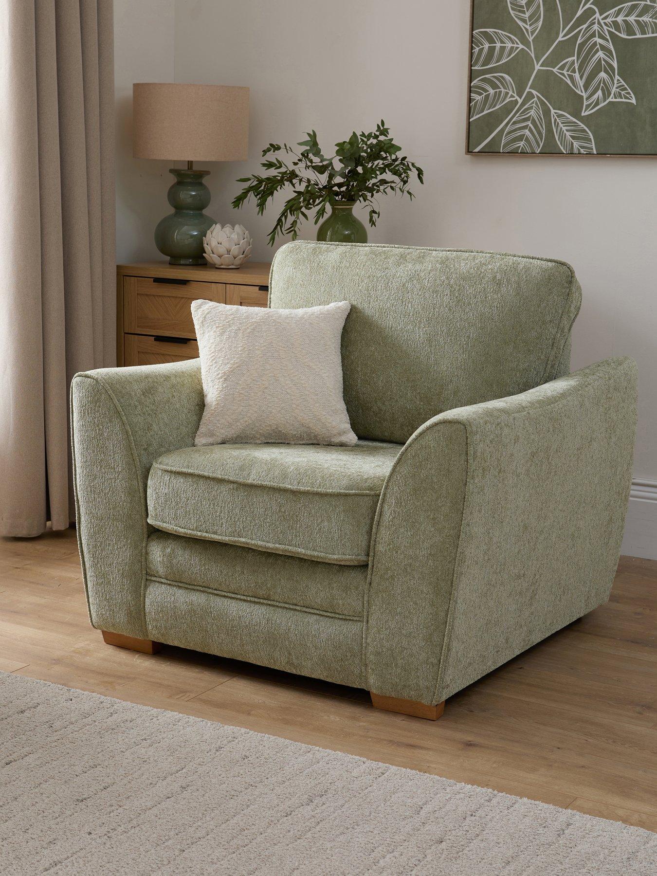 Very Home Trinity Fabric Armchair - Made to Order in the UK