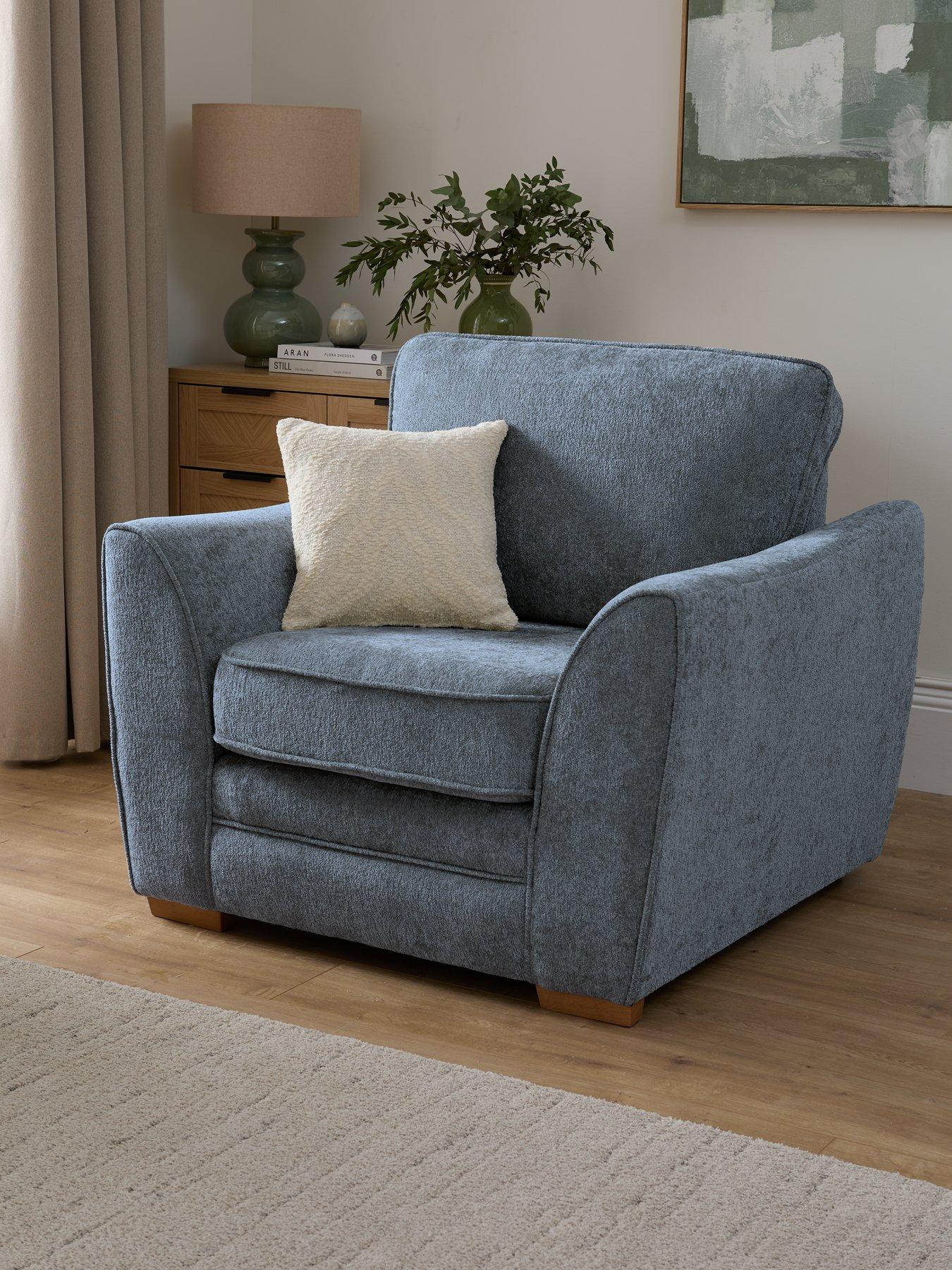 Very Home Trinity Fabric Armchair - Made to Order in the UK