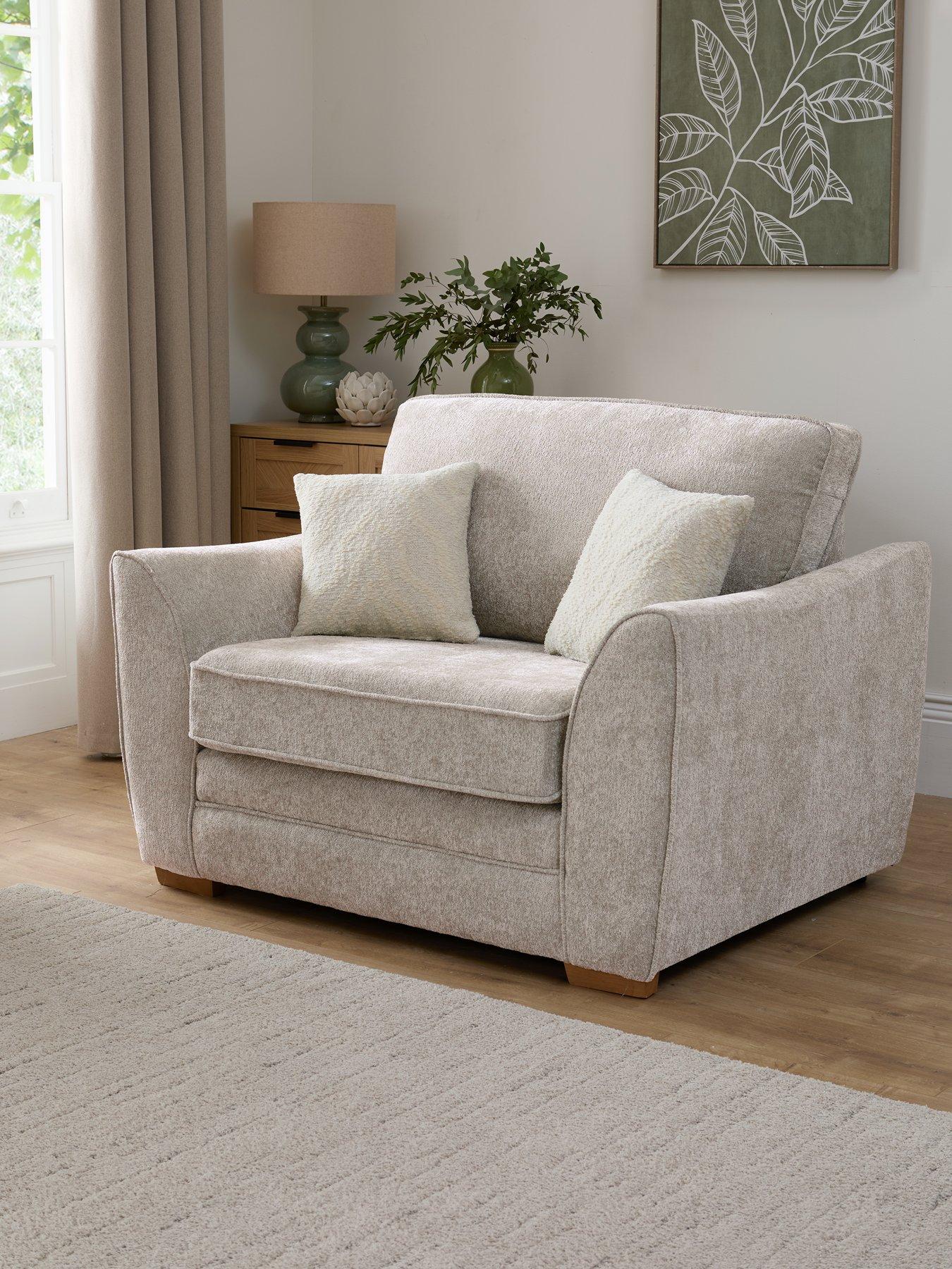 Very Home Trinity Fabric Snuggle Chair