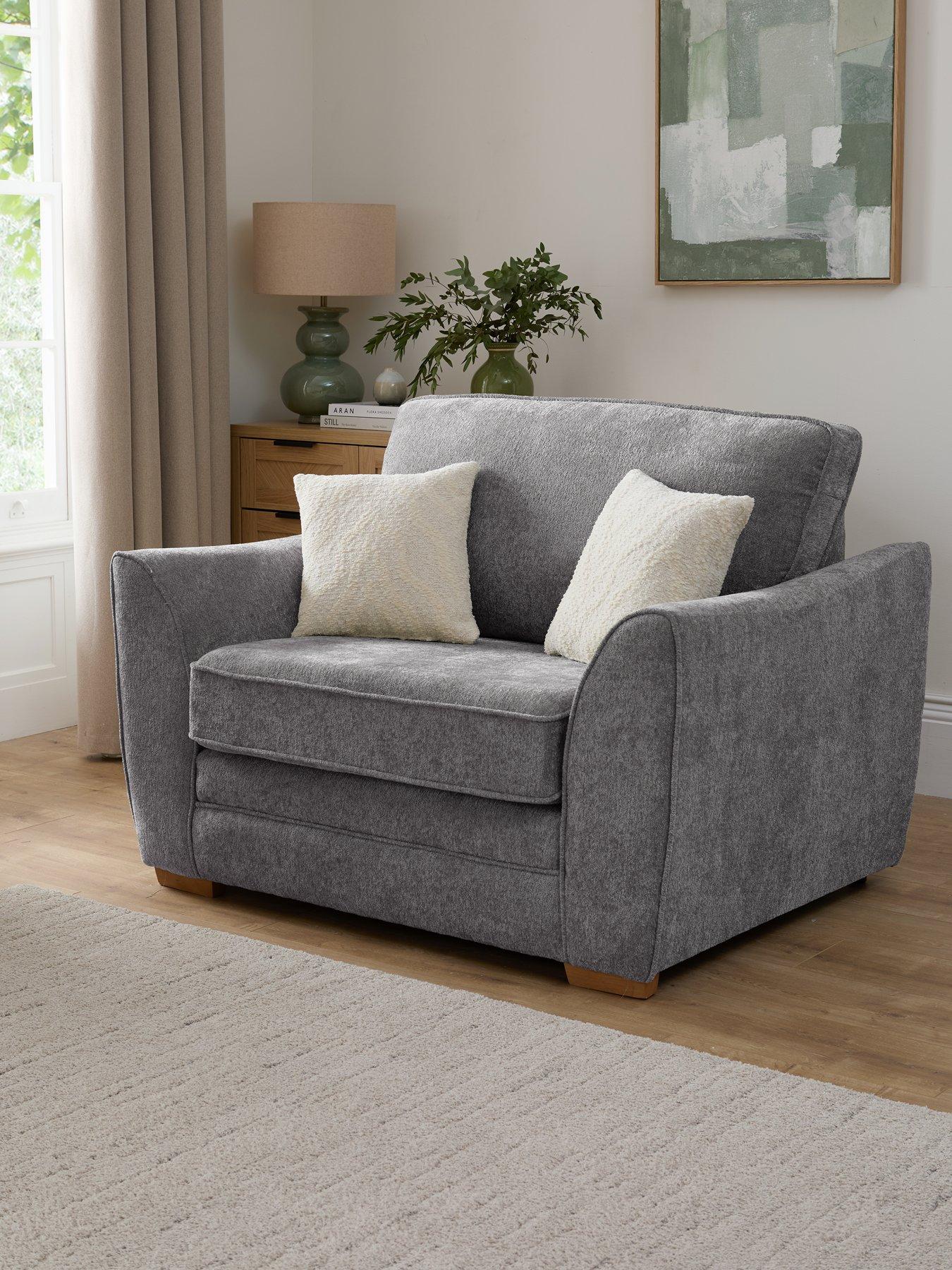 Very Home Trinity Fabric Snuggle Chair