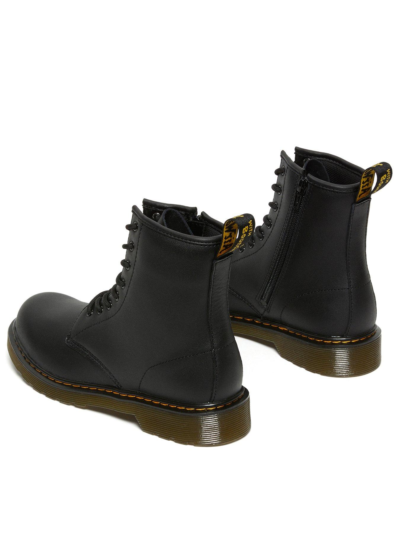 Image 3 of 7 of Dr Martens Youth 1460 Y 8 Eye Boot Softy T - Black