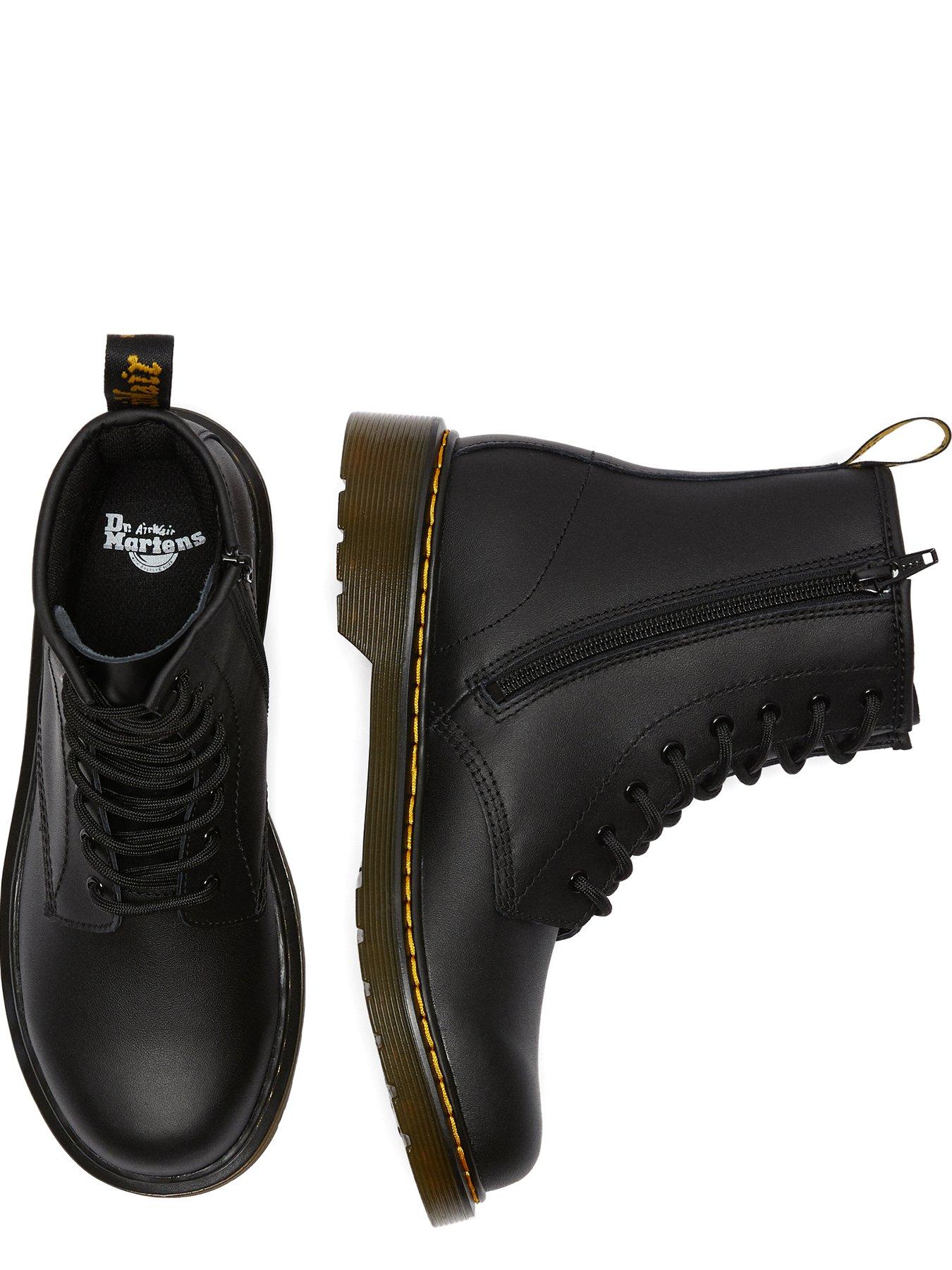 Image 4 of 7 of Dr Martens Youth 1460 Y 8 Eye Boot Softy T - Black