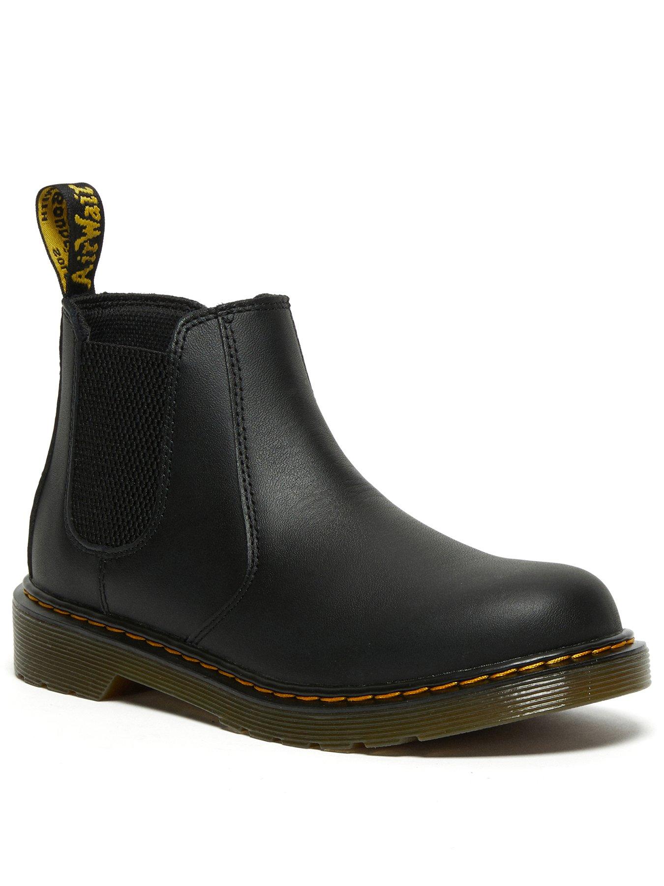 Image 2 of 7 of Dr Martens Youth 2976 Softy T Leather Chelsea Boot - Black