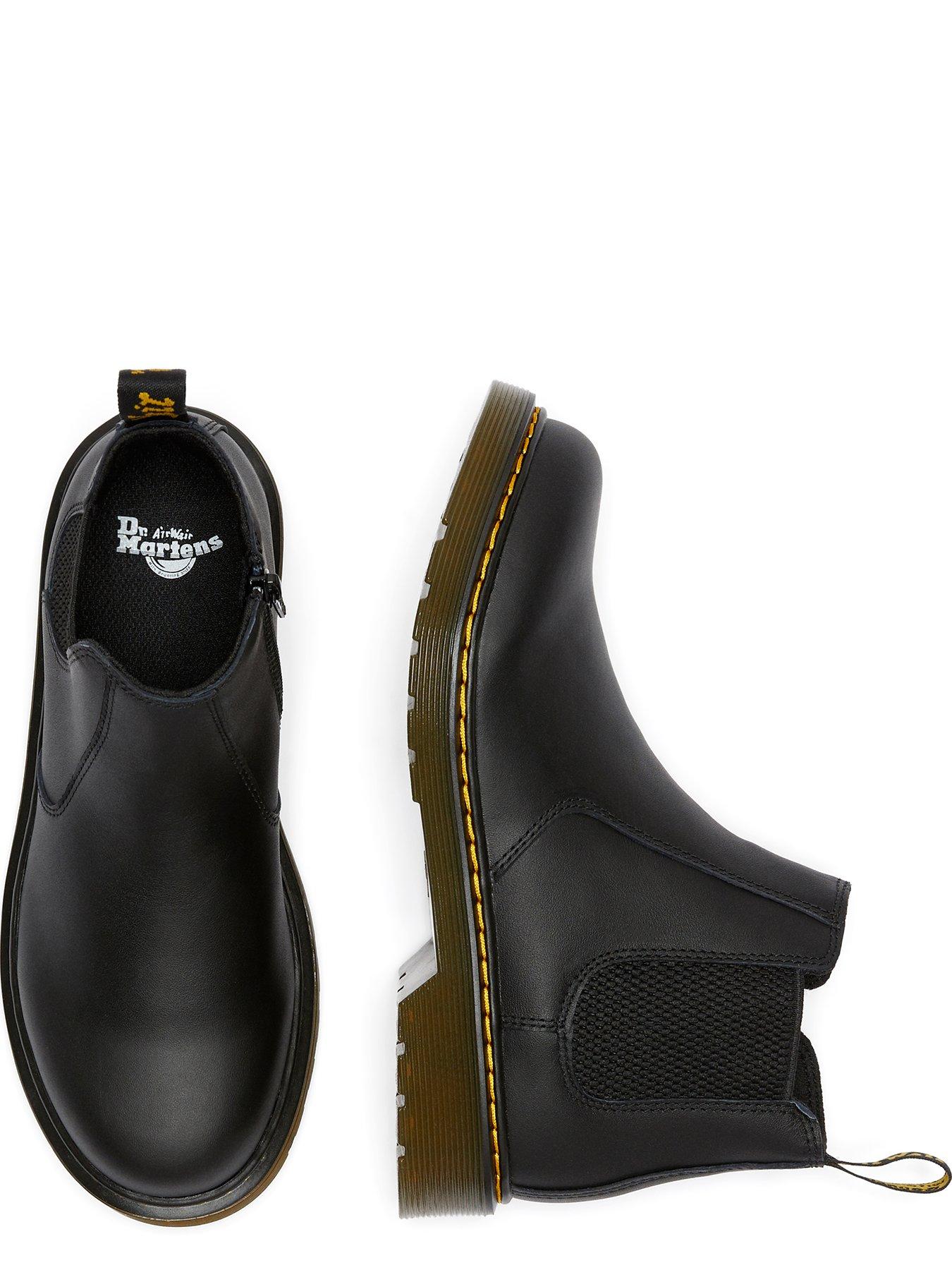 Image 4 of 7 of Dr Martens Youth 2976 Softy T Leather Chelsea Boot - Black