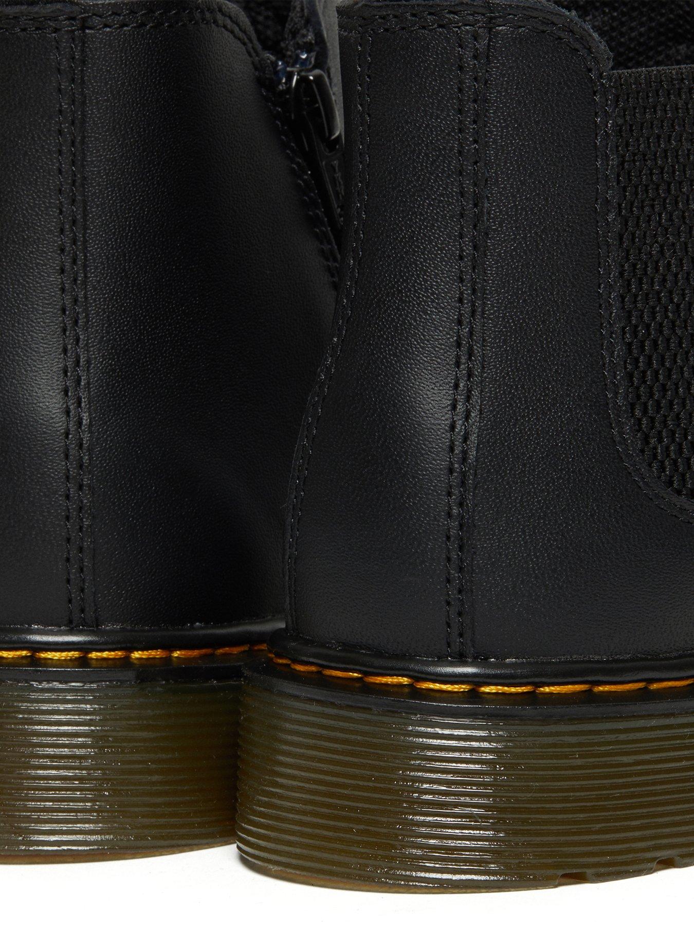 Image 6 of 7 of Dr Martens Youth 2976 Softy T Leather Chelsea Boot - Black