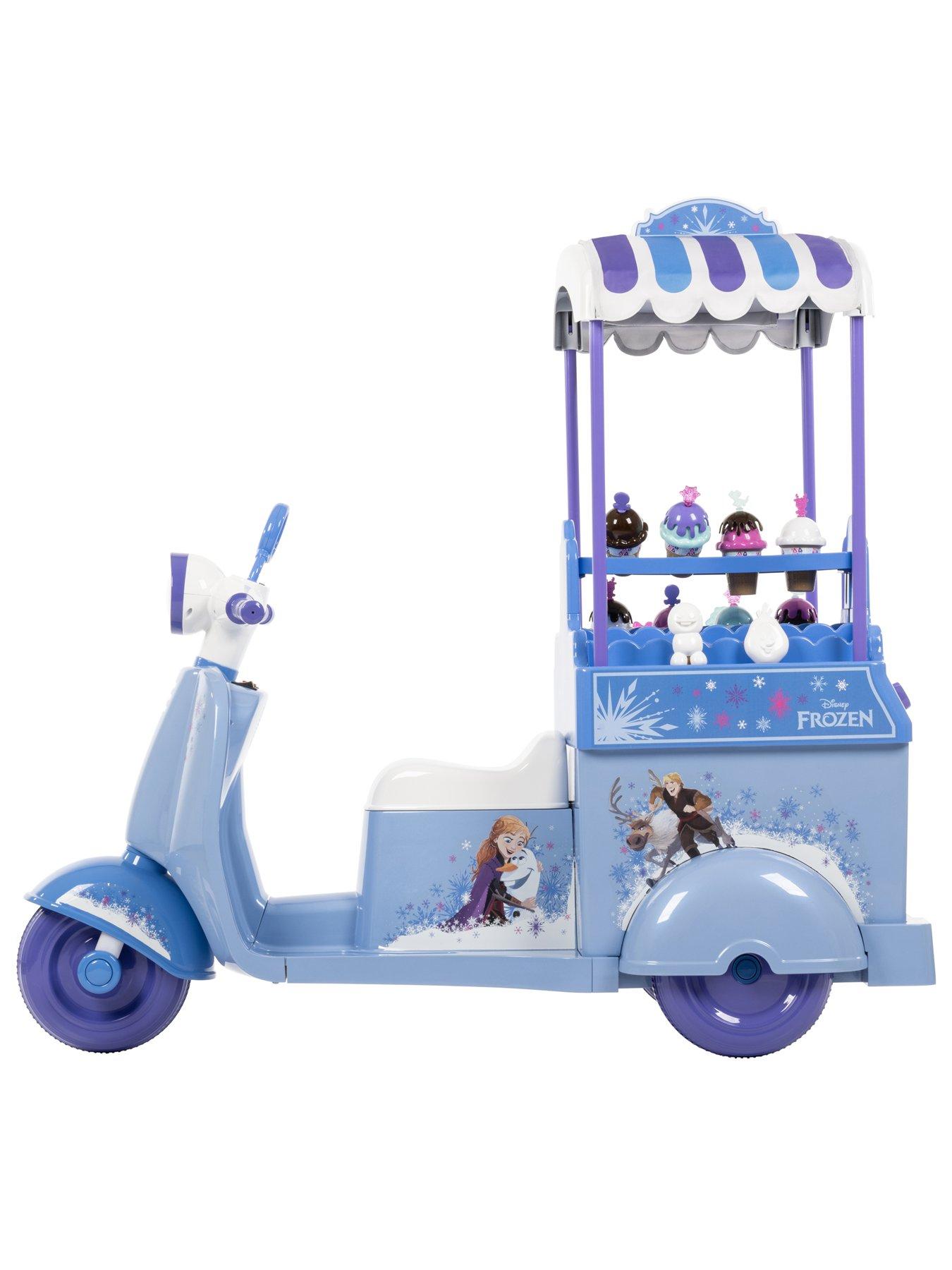 Image 7 of 7 of Huffy Disney Frozen Sound Ride-On Ice Cream Cart