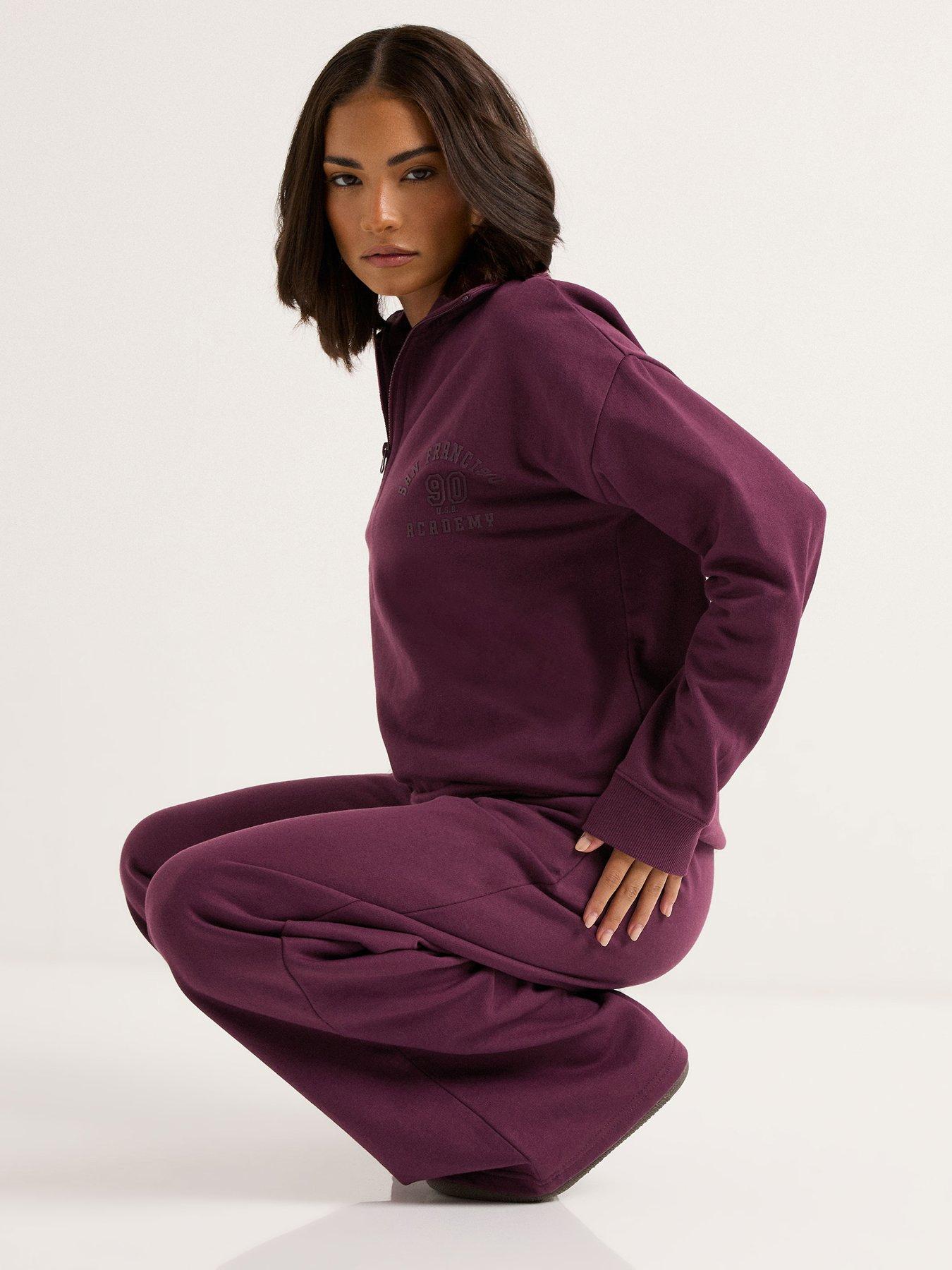 pixiegirl-petite-san-francisco-zip-sweatshirt-burgundy-redoutfit