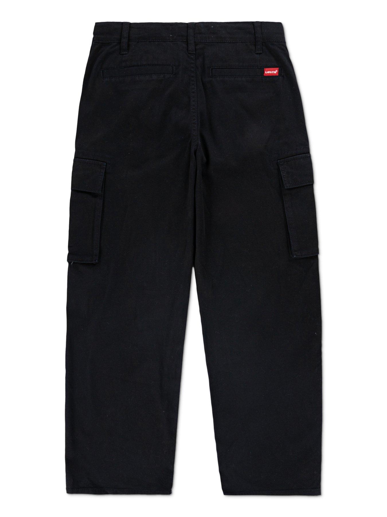 levis-boys-578-baggy-fit-cargo-pants-blackstillFront