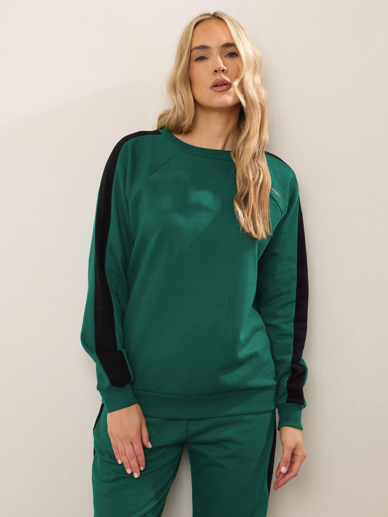 long-tall-sally-colour-block-sweatshirt-grey