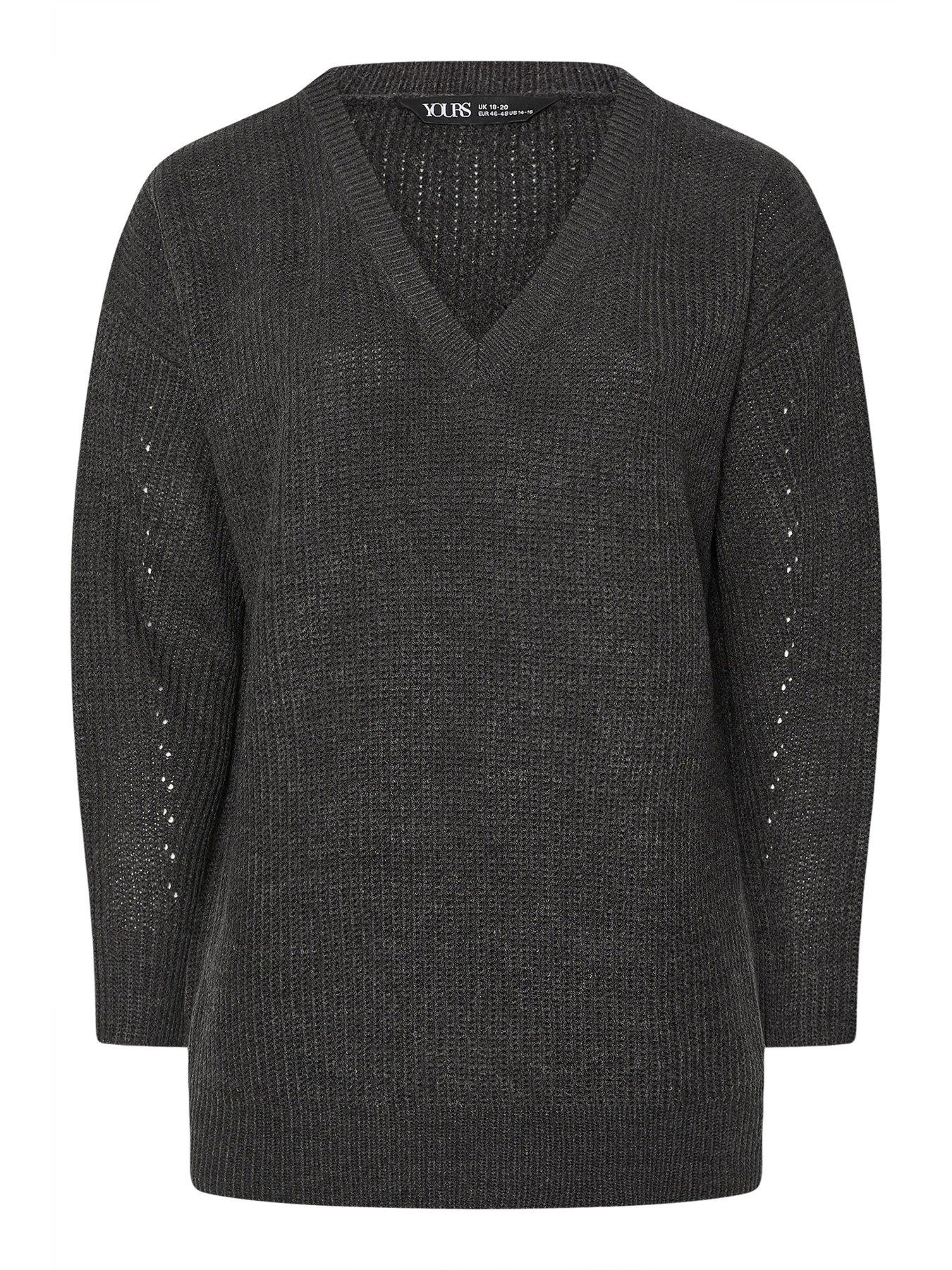 yours-curve-drop-shoulder-jumper-greydetail