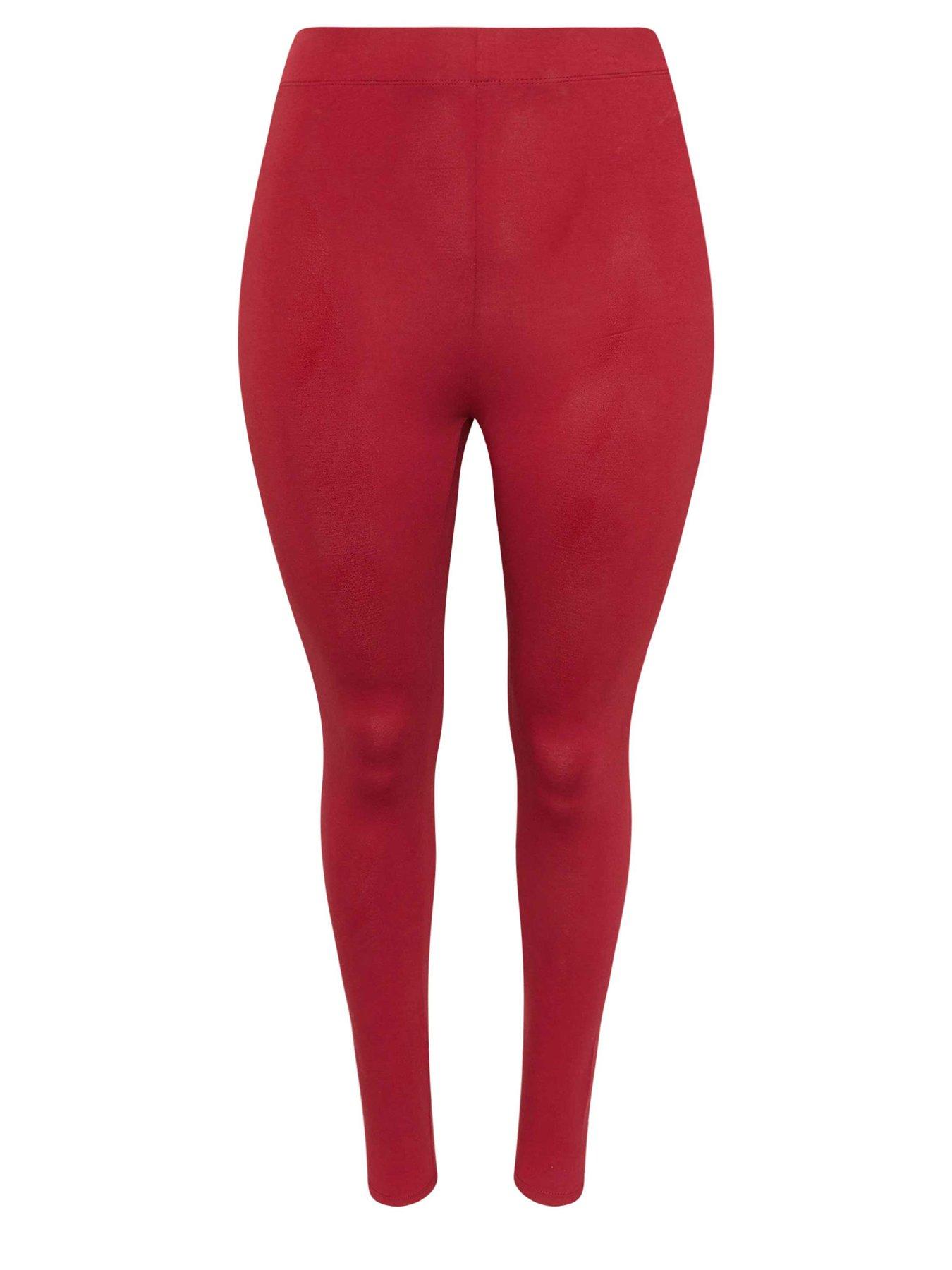 Image 5 of 5 of Yours Curve Legging - Red