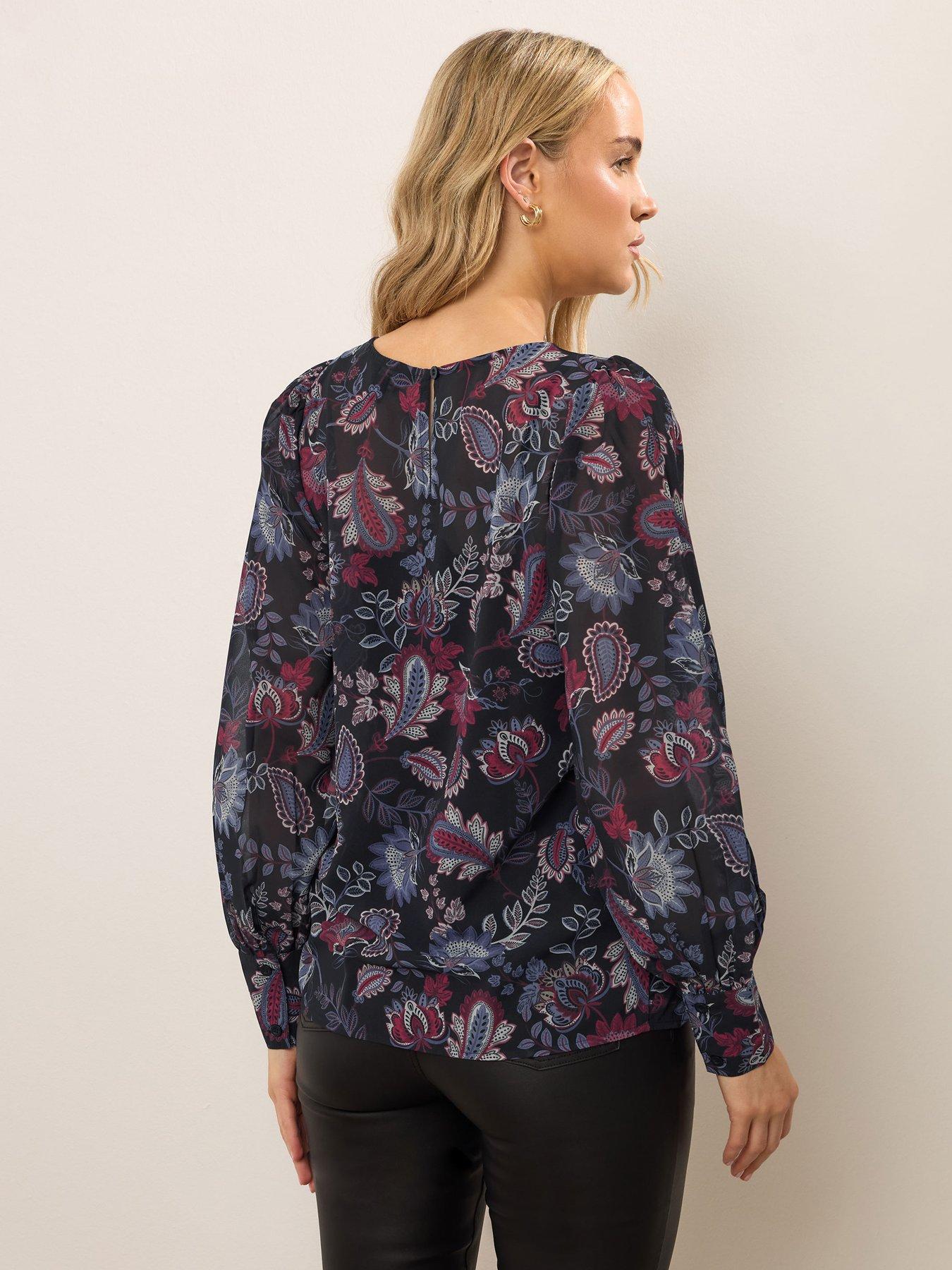 long-tall-sally-scoop-neck-georgette-top-blackstillFront