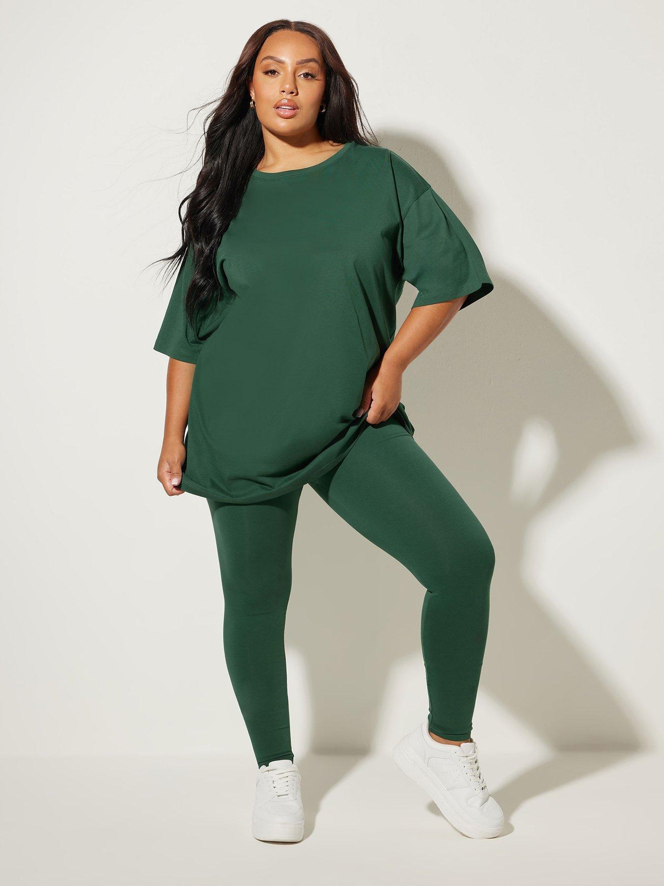 yours-curve-relaxed-longline-t-shirt-greenback