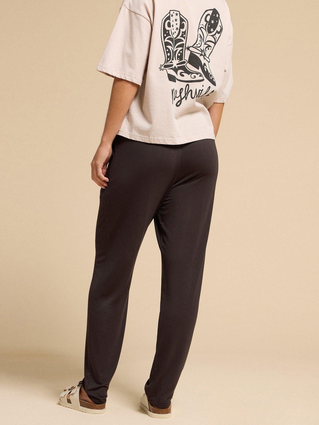 Image 2 of 4 of PixieGirl Petite Harem Trousers - Brown