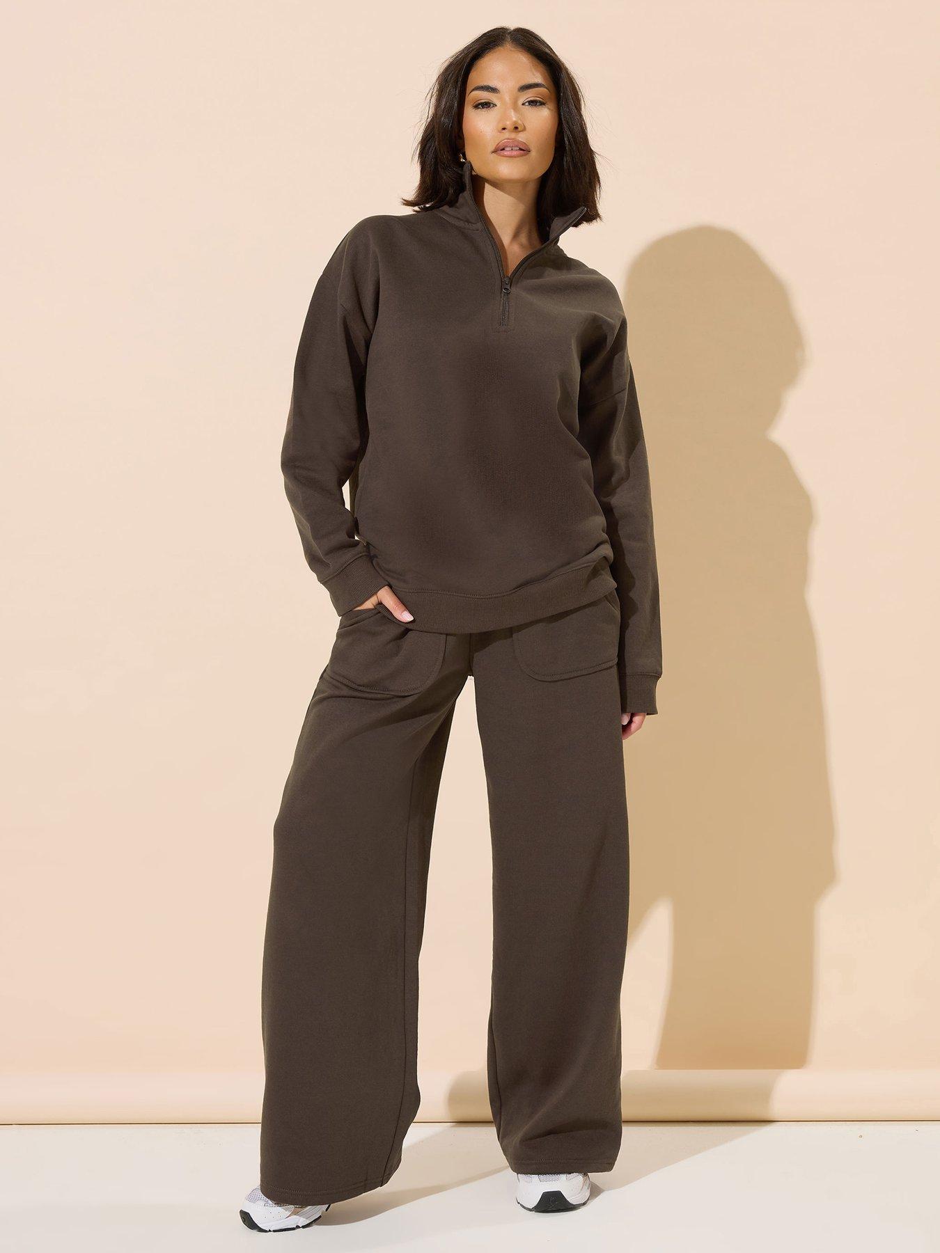 pixiegirl-petite-patch-pocket-wide-leg-jogger-brownback