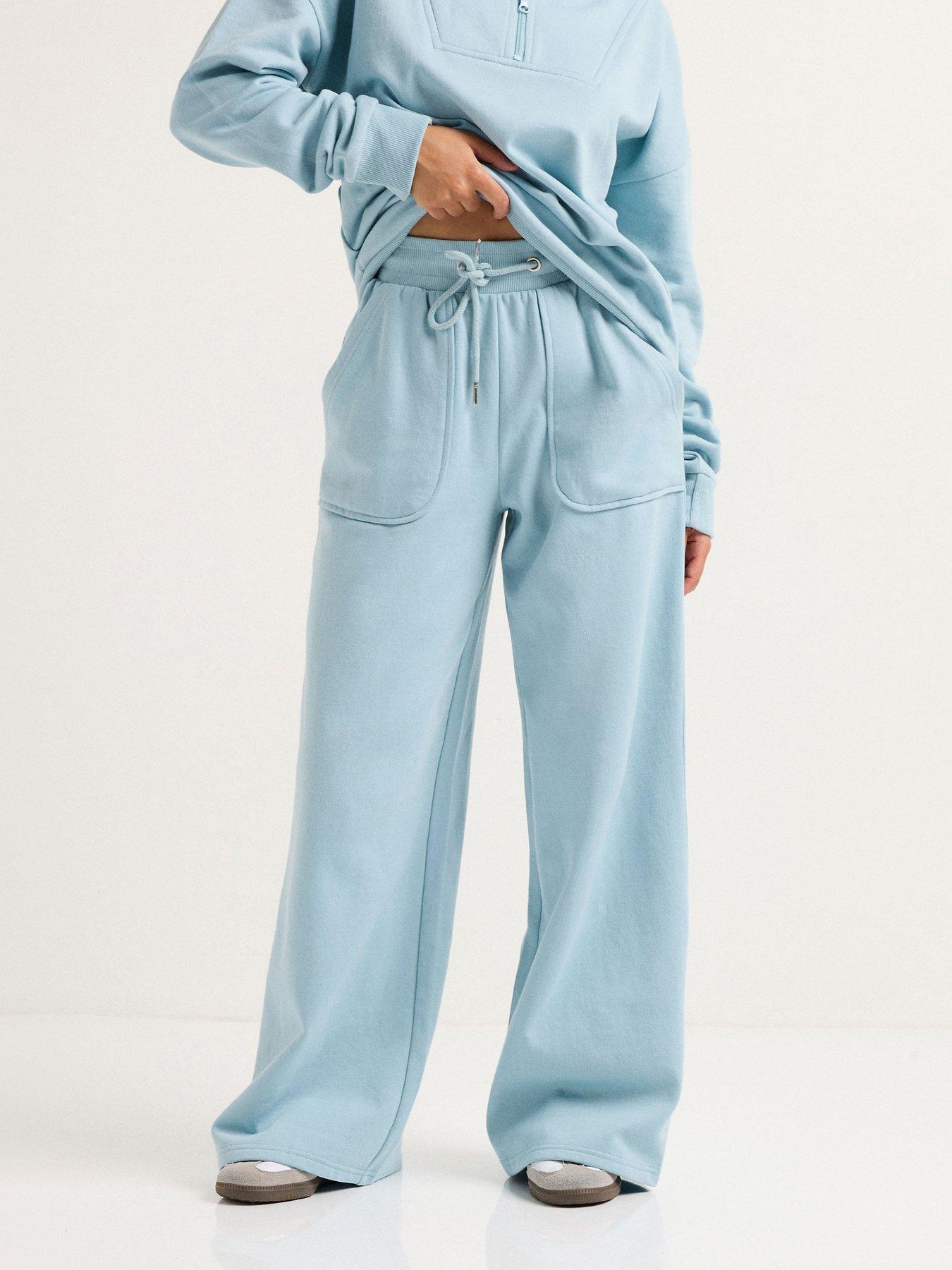 pixiegirl-petite-patch-pocket-wide-leg-jogger-bluefront
