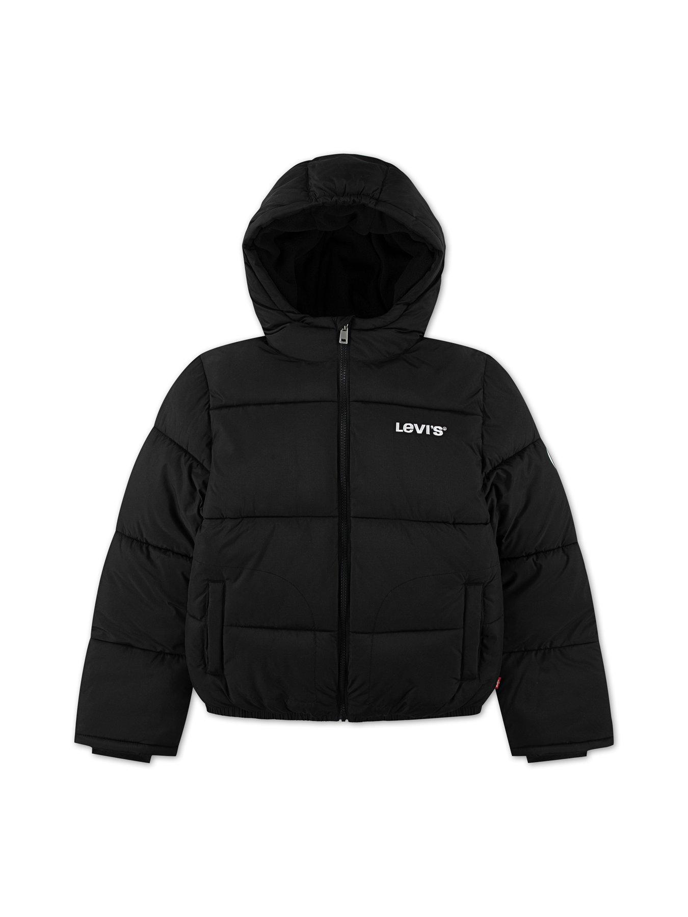 Image 1 of 5 of Levi's Boys Padded Jacket - Black