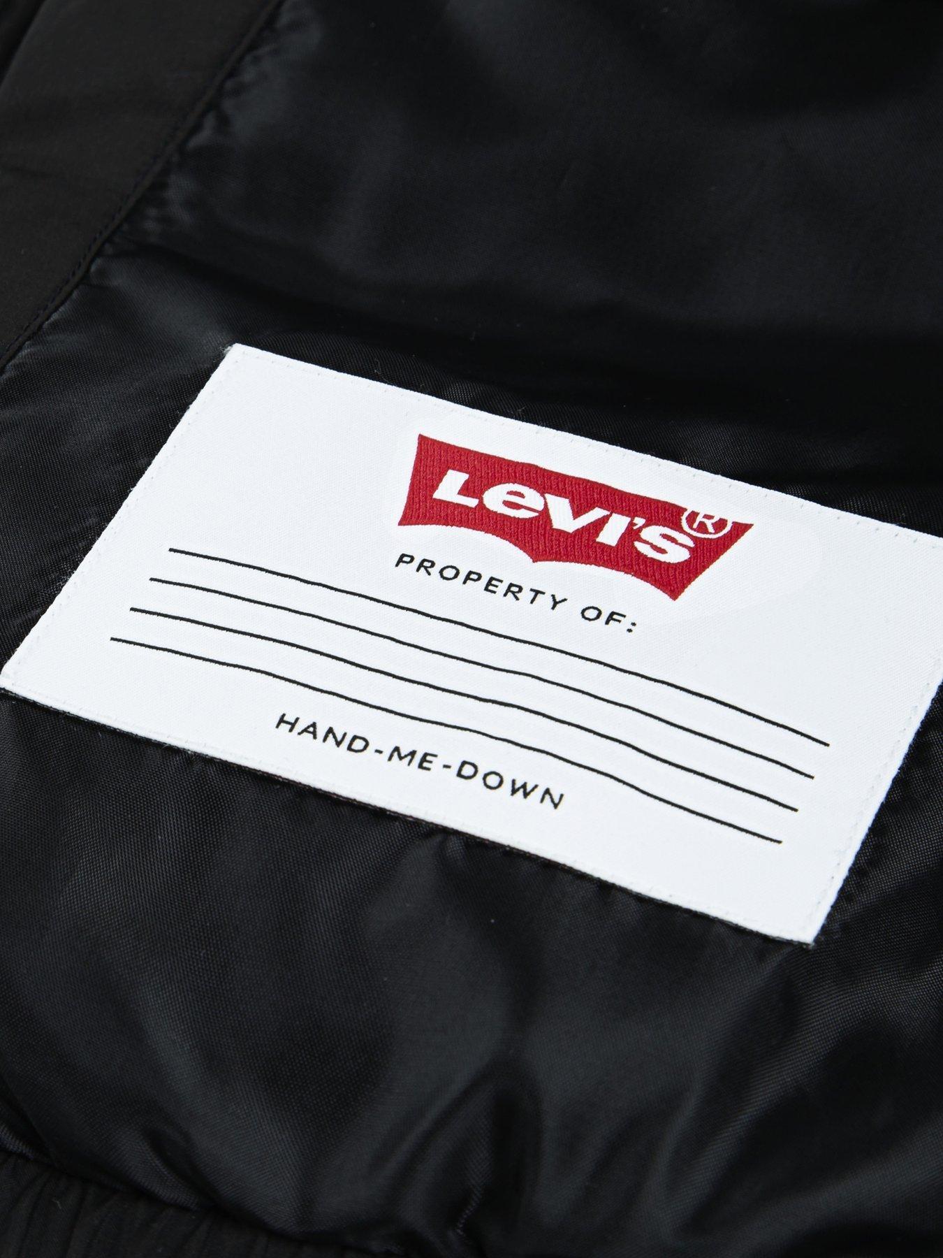Image 4 of 5 of Levi's Boys Padded Jacket - Black