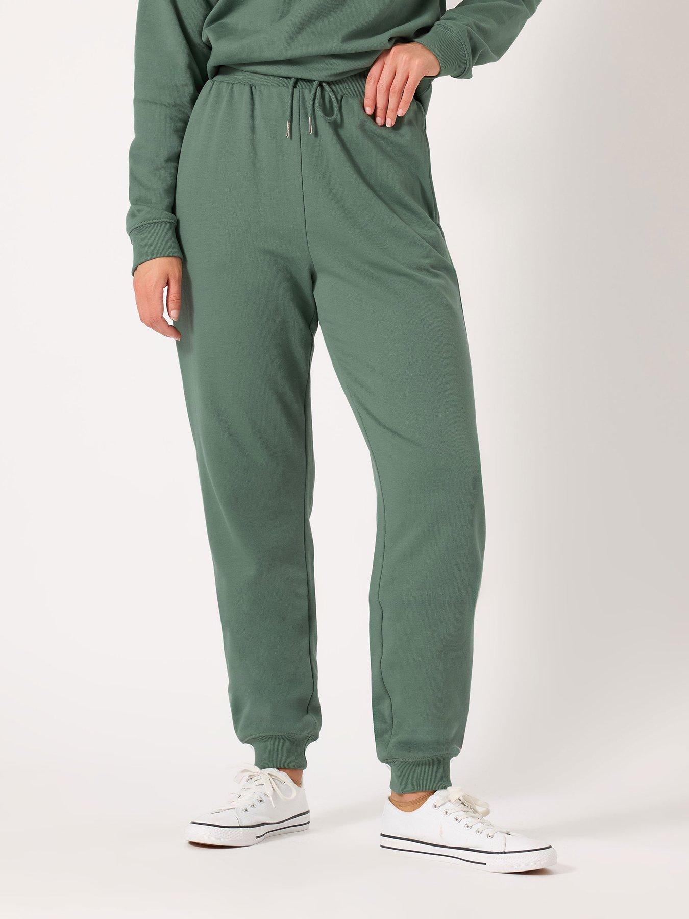 Image 1 of 4 of Long Tall Sally Cuffed Jogger 34" - Green
