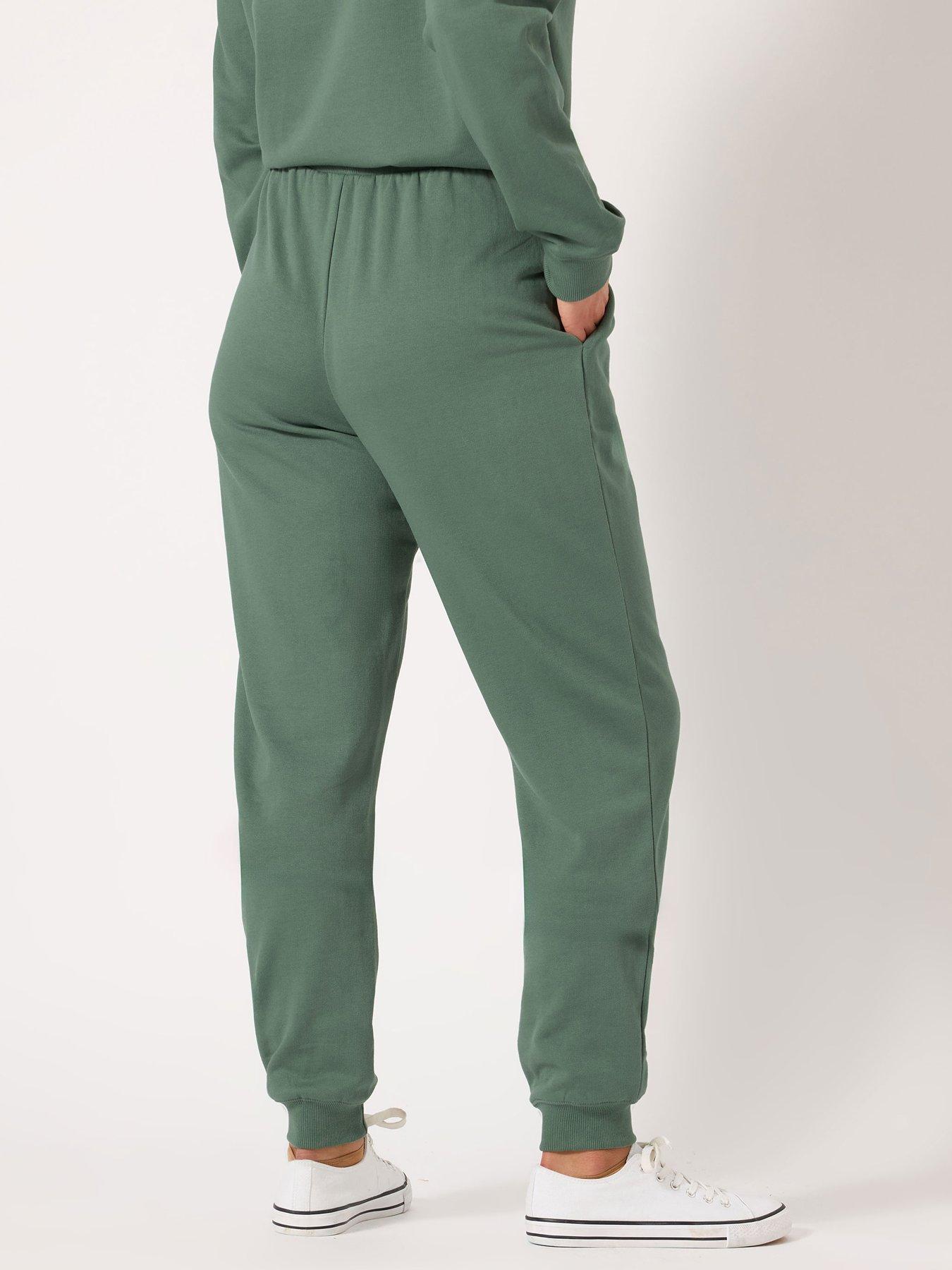 Image 2 of 4 of Long Tall Sally Cuffed Jogger 34" - Green