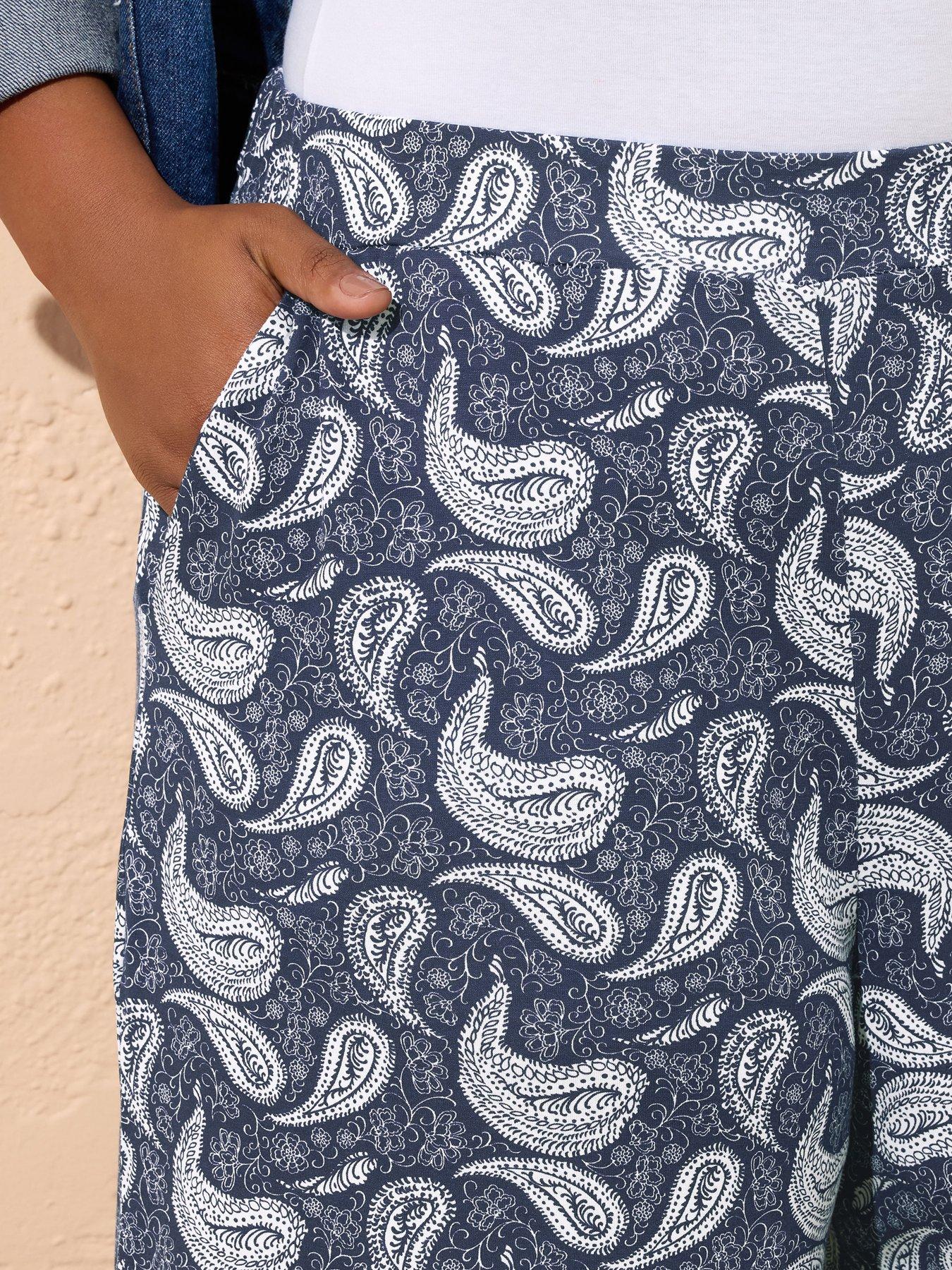 yours-curve-paisley-midaxi-culottes-blueoutfit