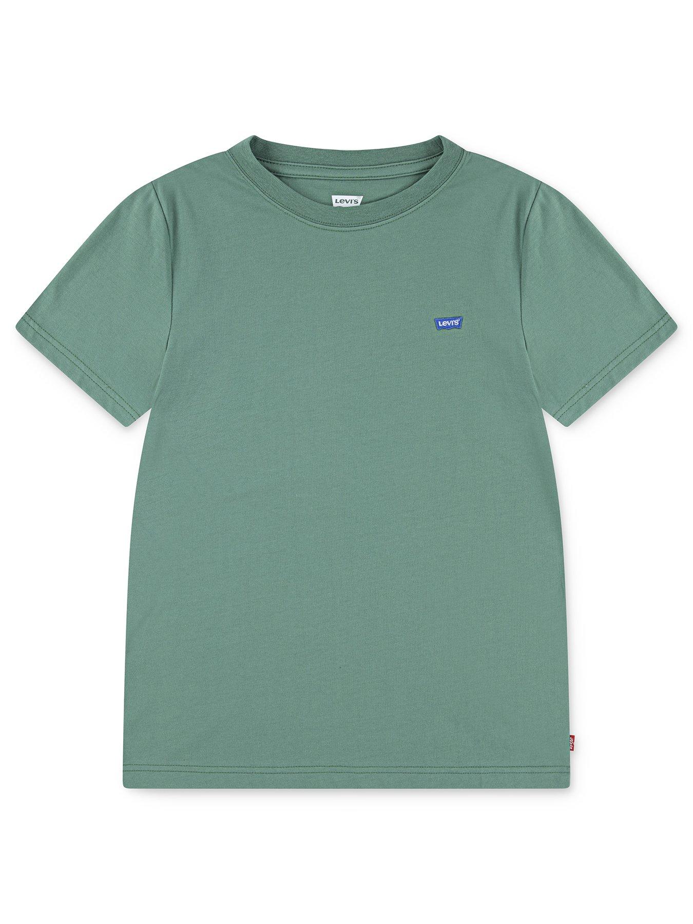 Image 1 of 3 of Levi's Boys Batwing Chest Hit Short Sleeve T-Shirt - Green