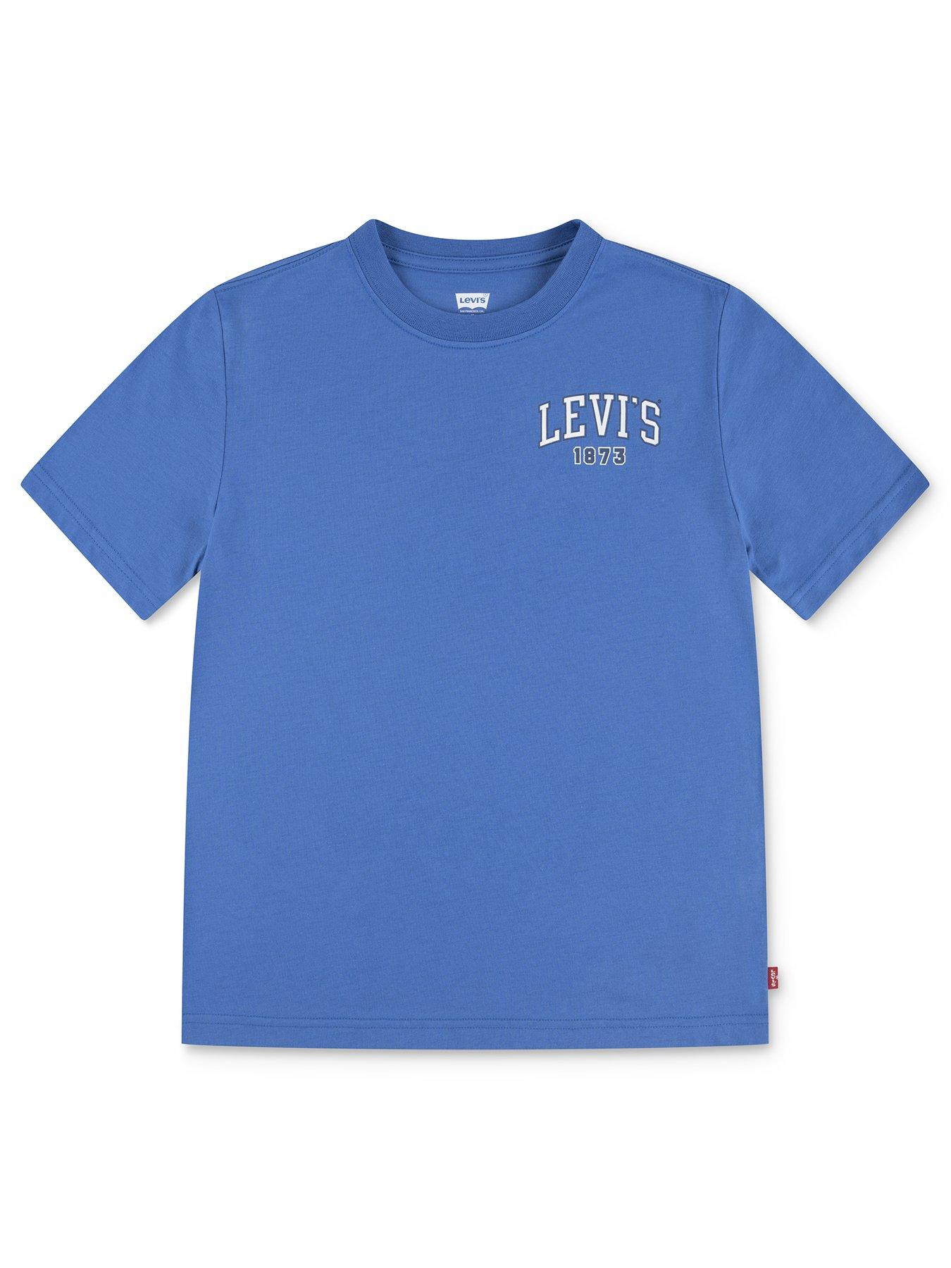 Levi's Boys Always Original Short Sleeve T-Shirt - Blue