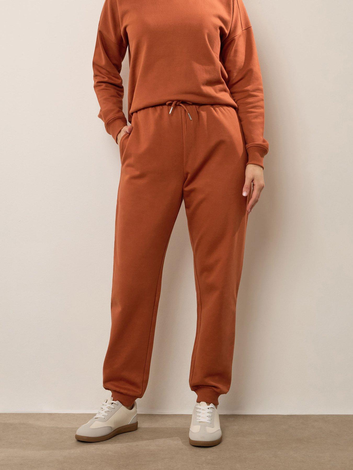 long-tall-sally-cuffed-jogger-34-orange