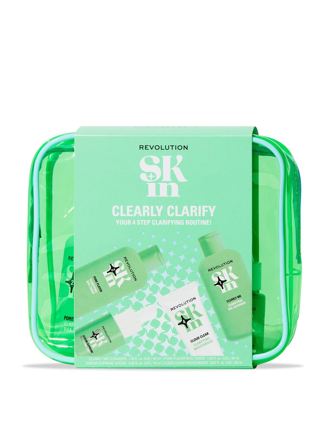 Image 1 of 7 of Revolution Beauty London Revolution Skin Clearly Clarify Starter Kit