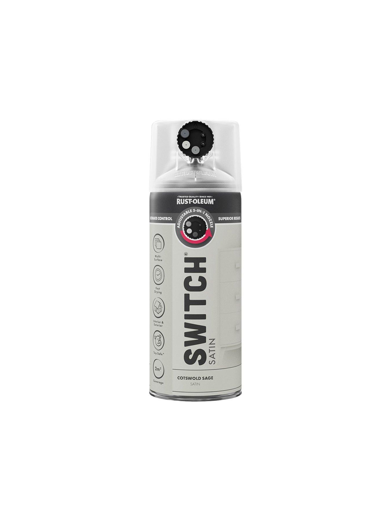Image 4 of 6 of Rust-Oleum Rust-oleum Switch Spray Paint 400ml Cotswold Sage Satin