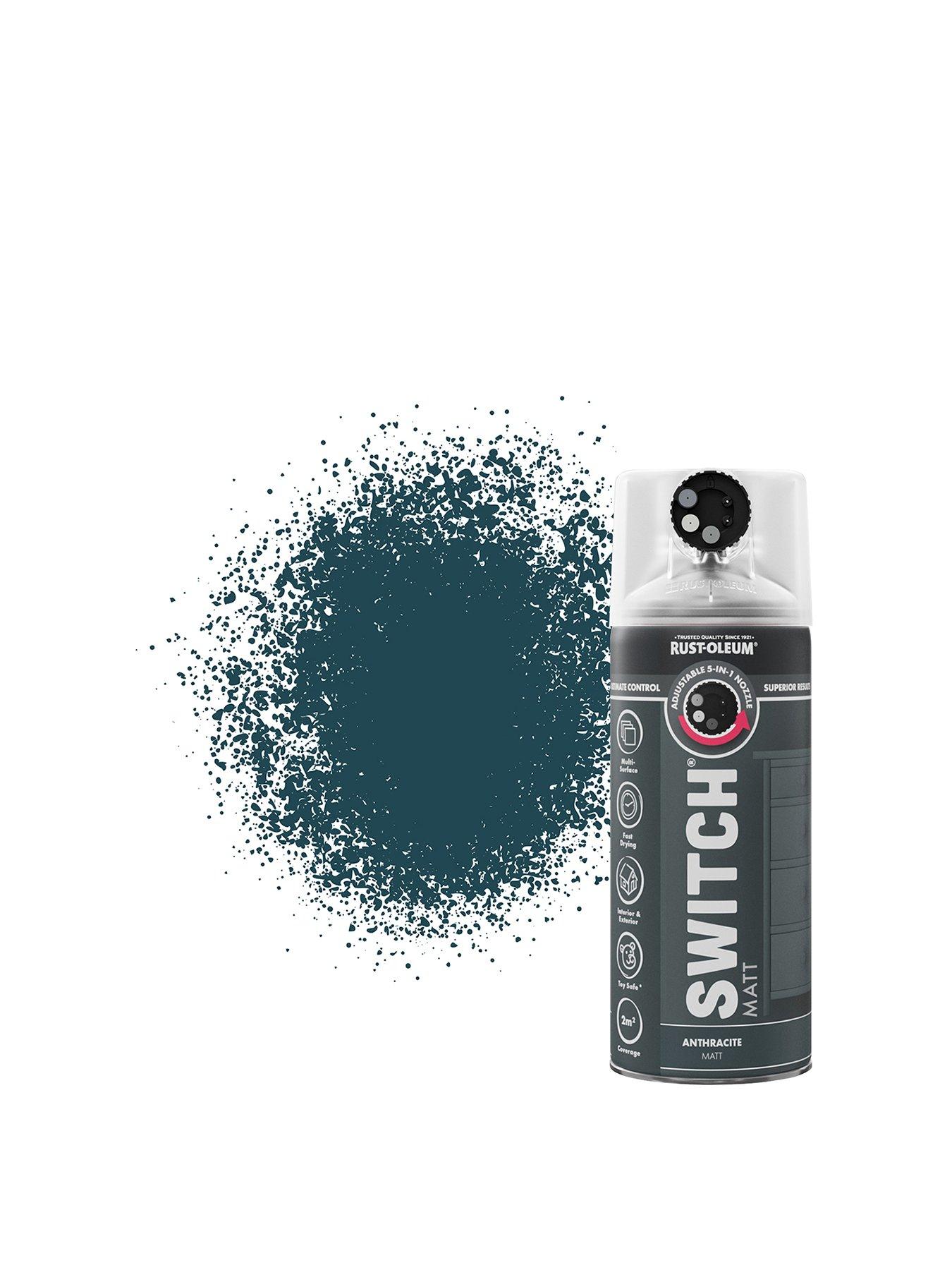 Rust-Oleum Rust-oleum Switch Spray Paint 400ml Anthracite Matt