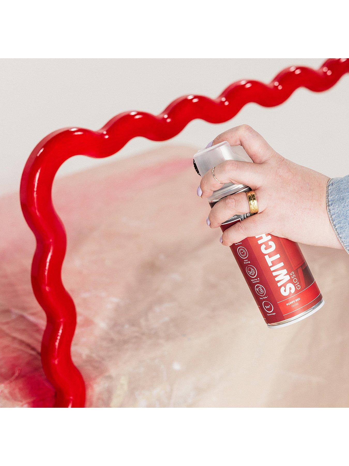 Image 6 of 6 of Rust-Oleum Rust-oleum Switch Spray Paint 400ml Poppy Red Gloss