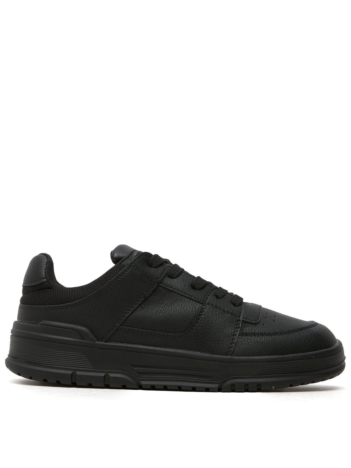 schuh-youth-machinery-lace-up-trainers-black