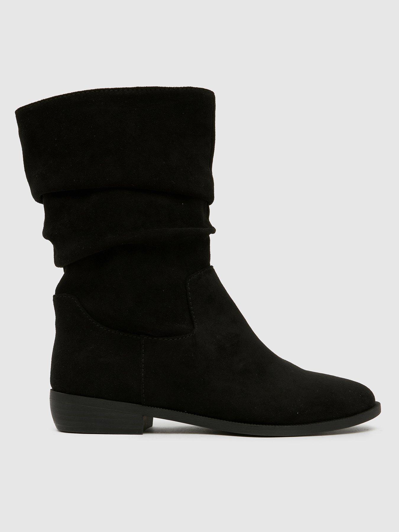 Image 1 of 4 of Schuh Youth Coast Slouche Boot - Black