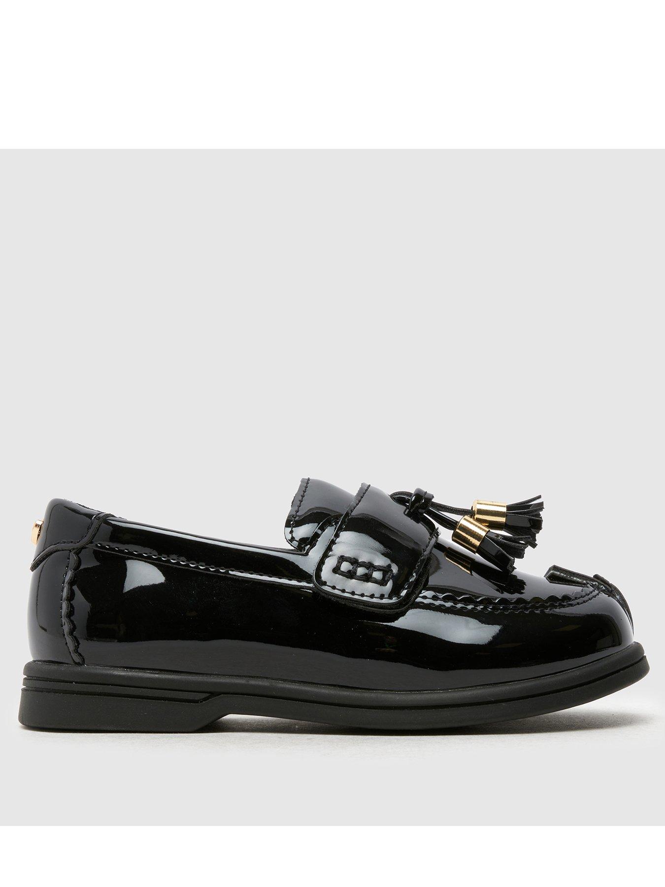 Schuh Toddler Lavon Patent Loafer - Black