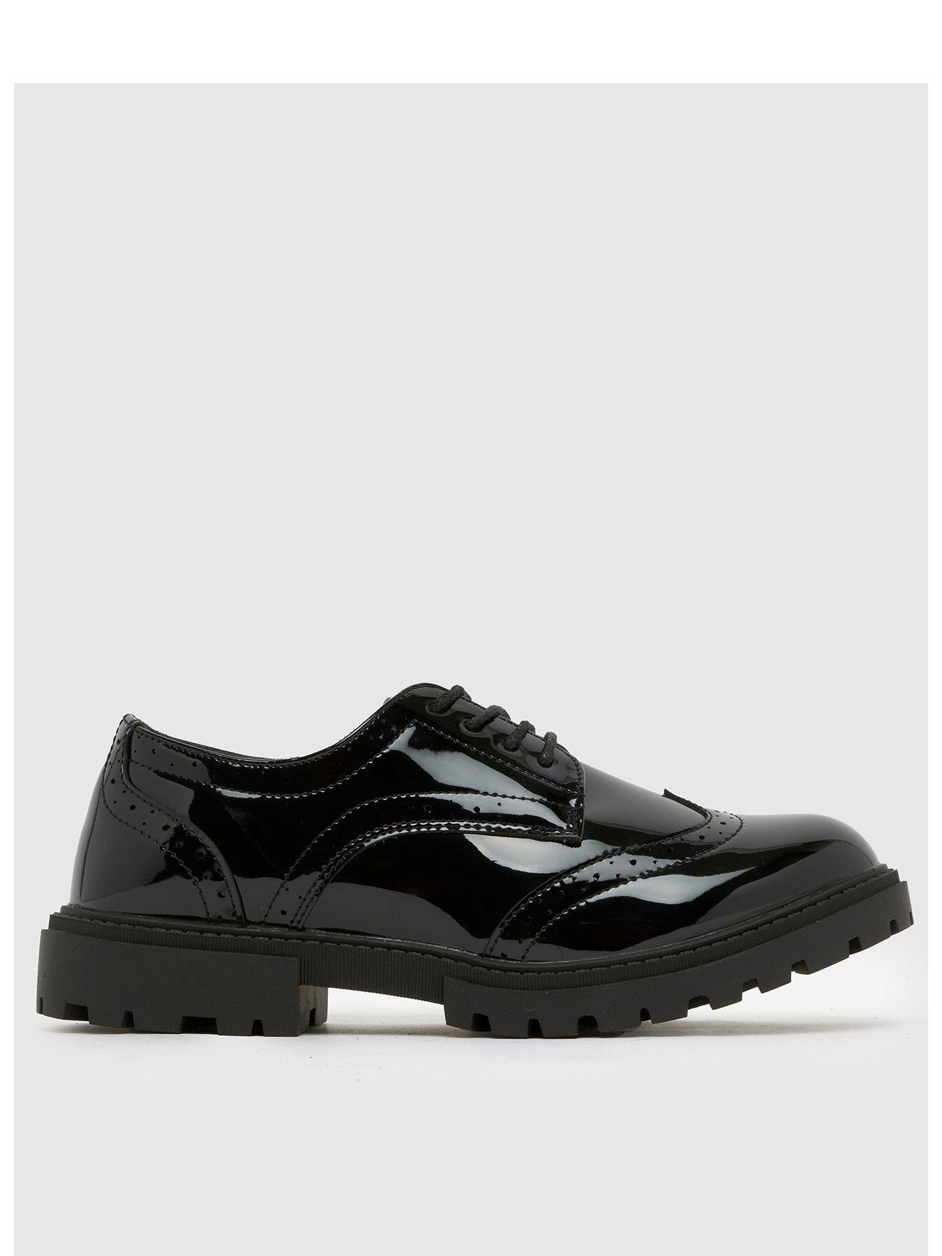 schuh-youth-lorelai-patent-brogue-lace-up-black