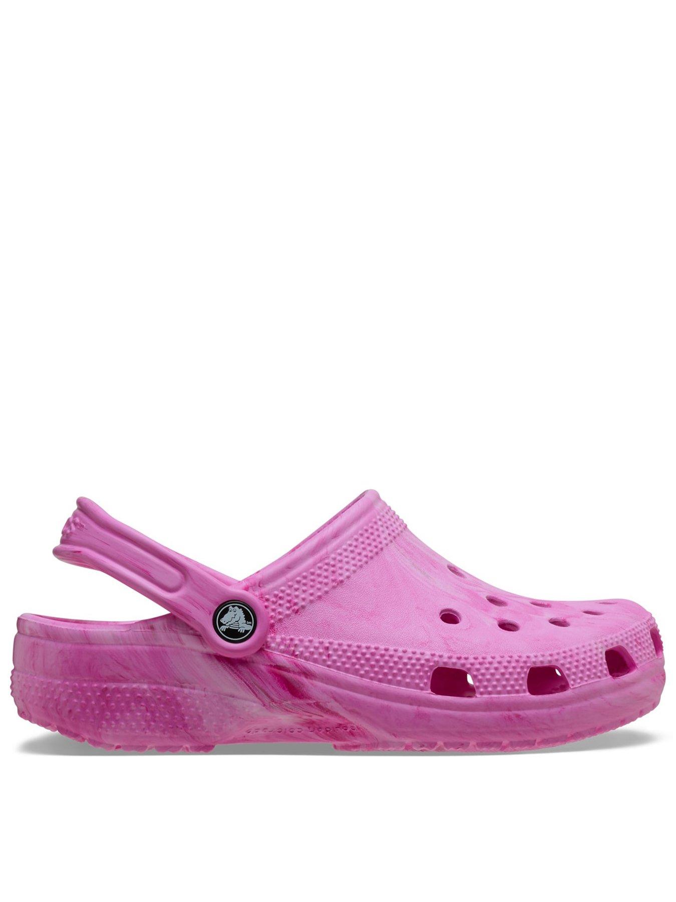 Crocs Classic Marbled Clog - Pink/multi