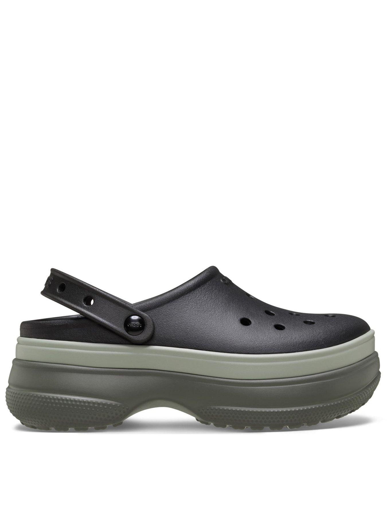 Crocs Classic Stacked Clog - Black