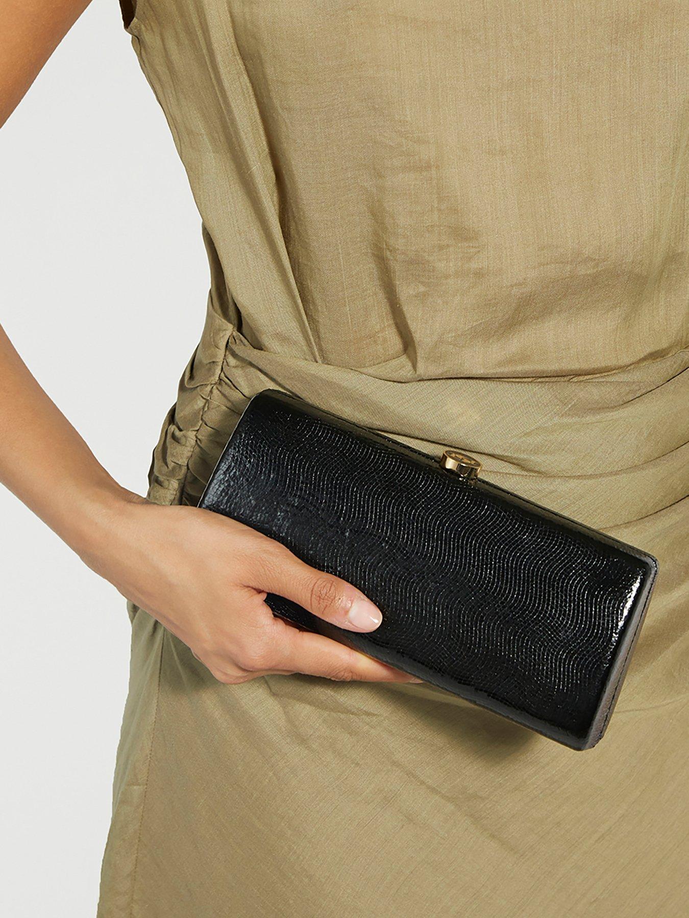 Dune London Belinda Clutch Bag - Black