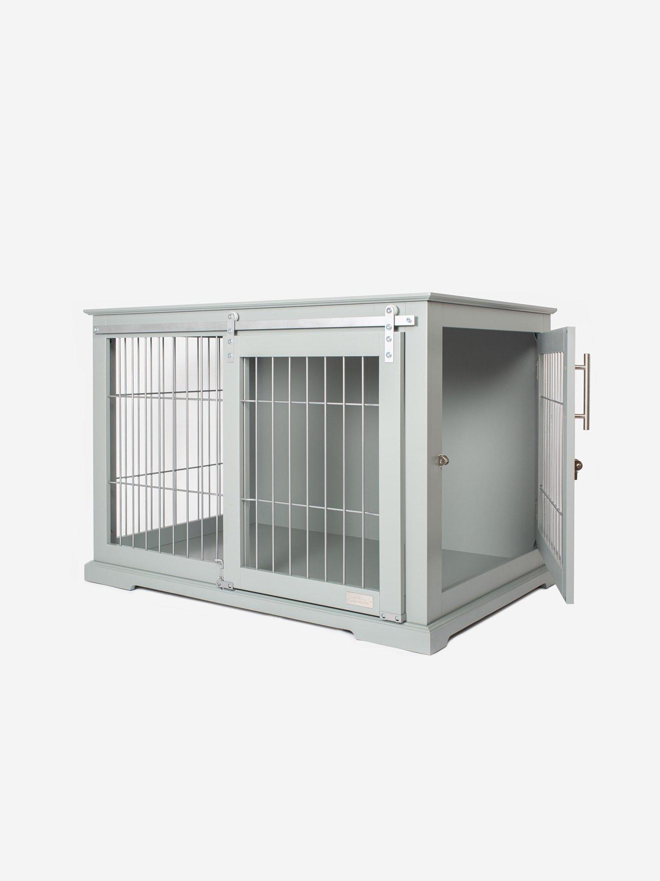 lords-and-labradors-wooden-sliding-door-dog-crate-grey
