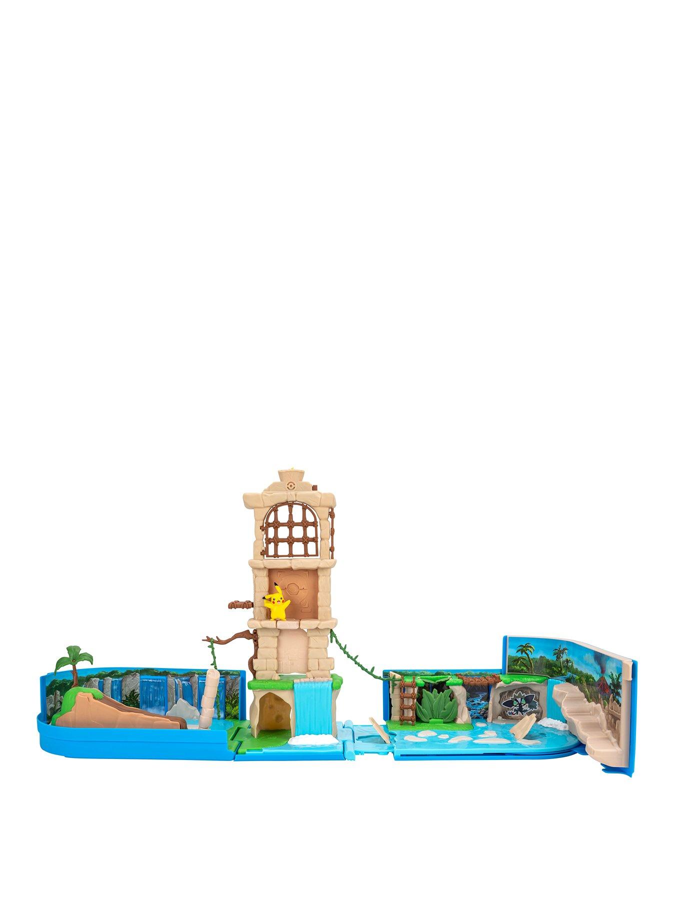 Pokemon Pokemon Carry Case Battle Ruins Playset - Portable Transforming Backpack Playset