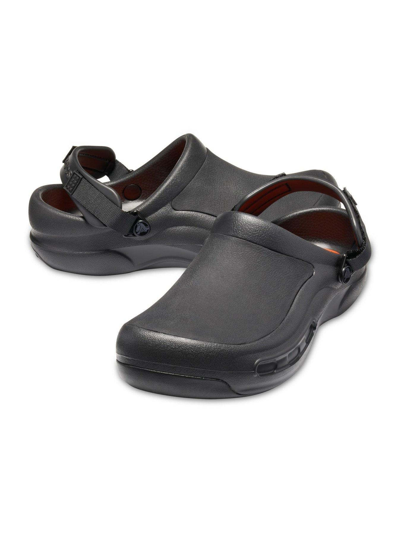 Image 6 of 6 of Crocs Crocs Men's Bistro Work Clog Sandal - Black