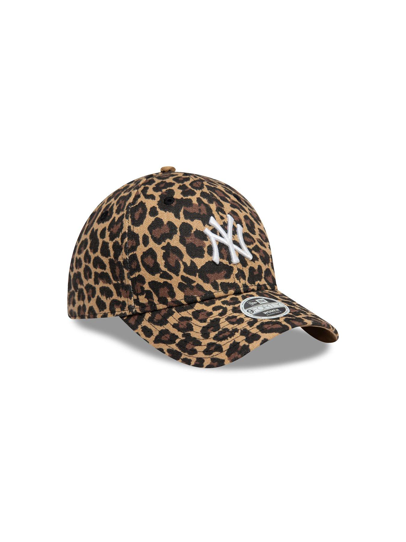Image 3 of 4 of New Era Womens Leopard 9Forty Cap